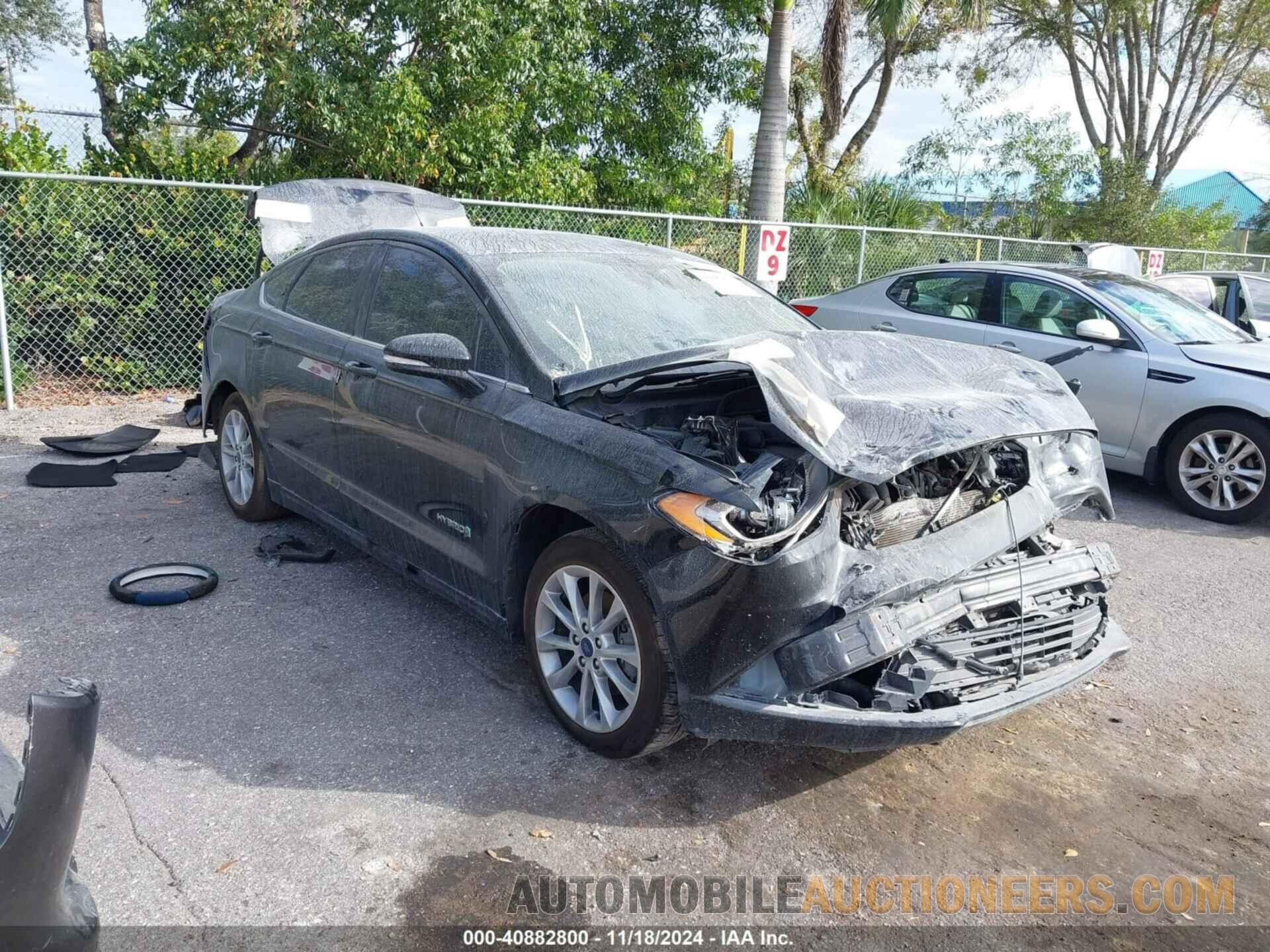 3FA6P0LU5HR319495 FORD FUSION HYBRID 2017