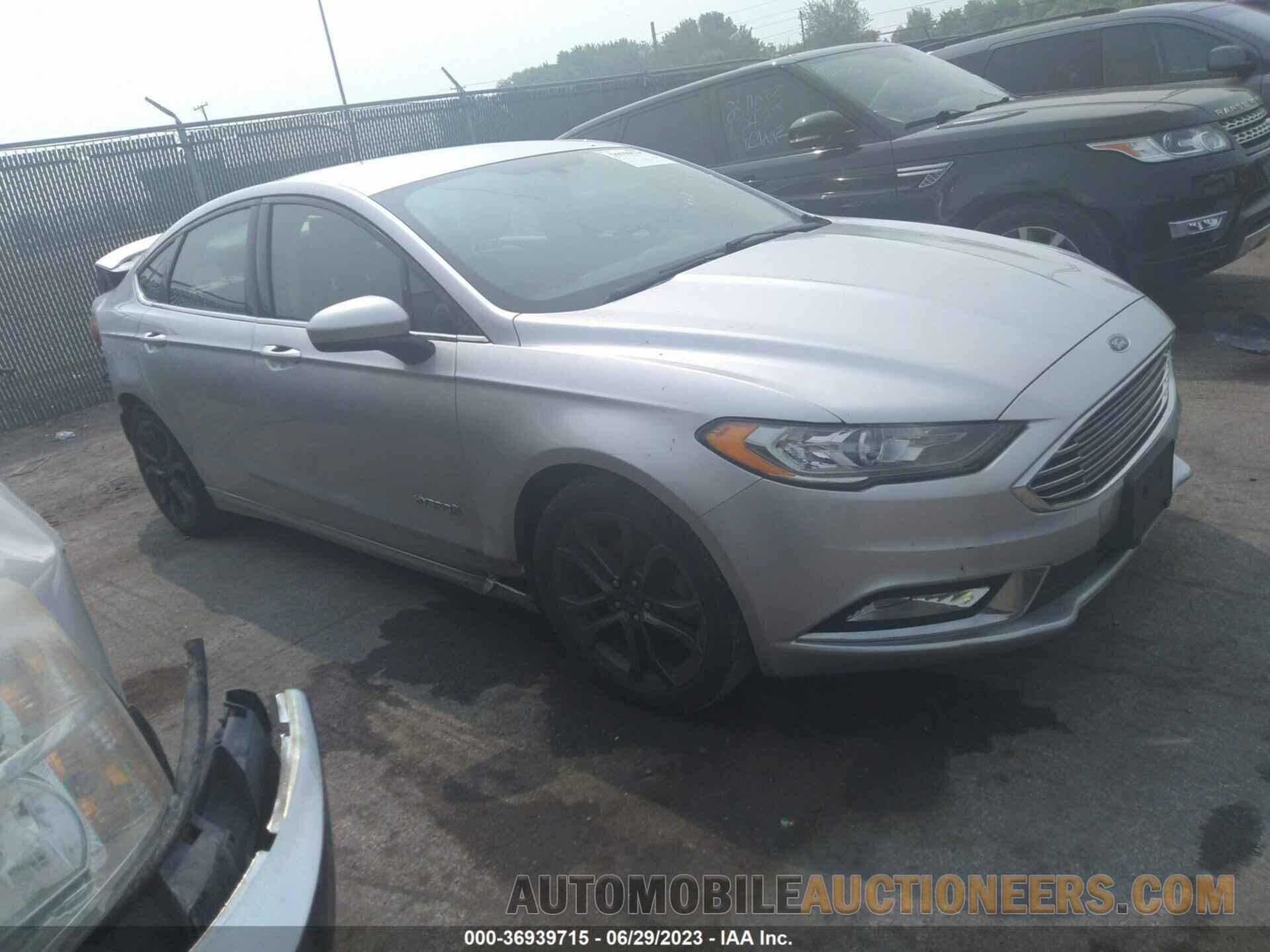 3FA6P0LU5JR103085 FORD FUSION HYBRID 2018