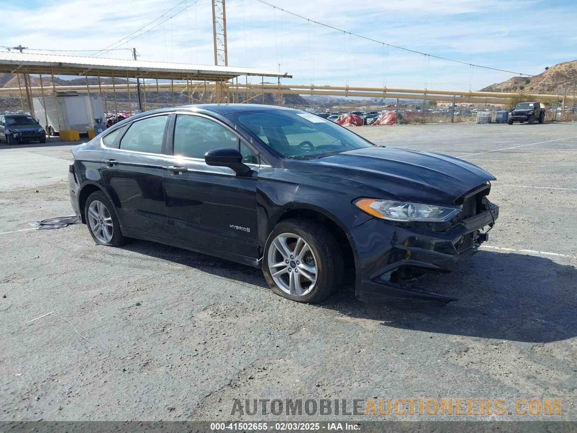 3FA6P0LU5JR136751 FORD FUSION HYBRID 2018