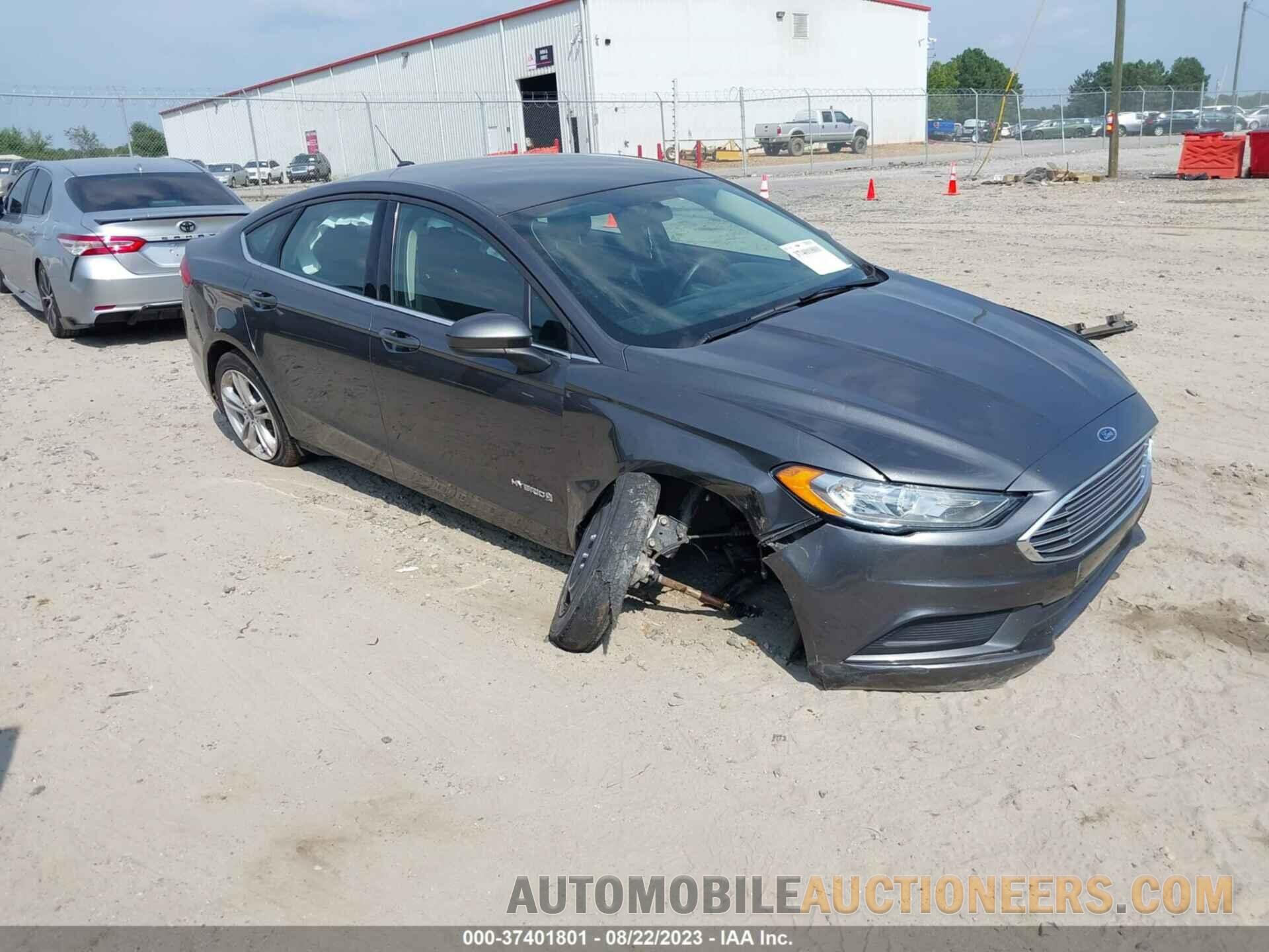 3FA6P0LU5JR140850 FORD FUSION HYBRID 2018