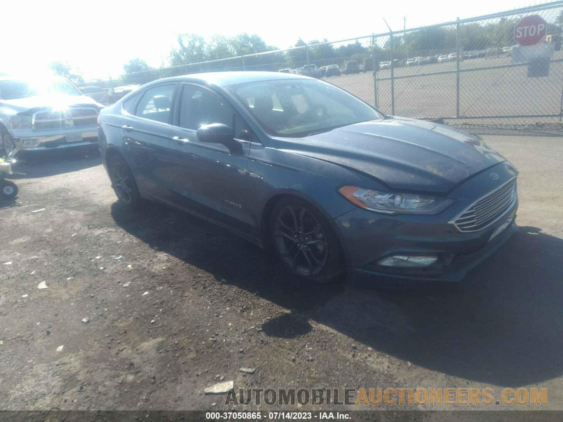 3FA6P0LU5JR171046 FORD FUSION HYBRID 2018