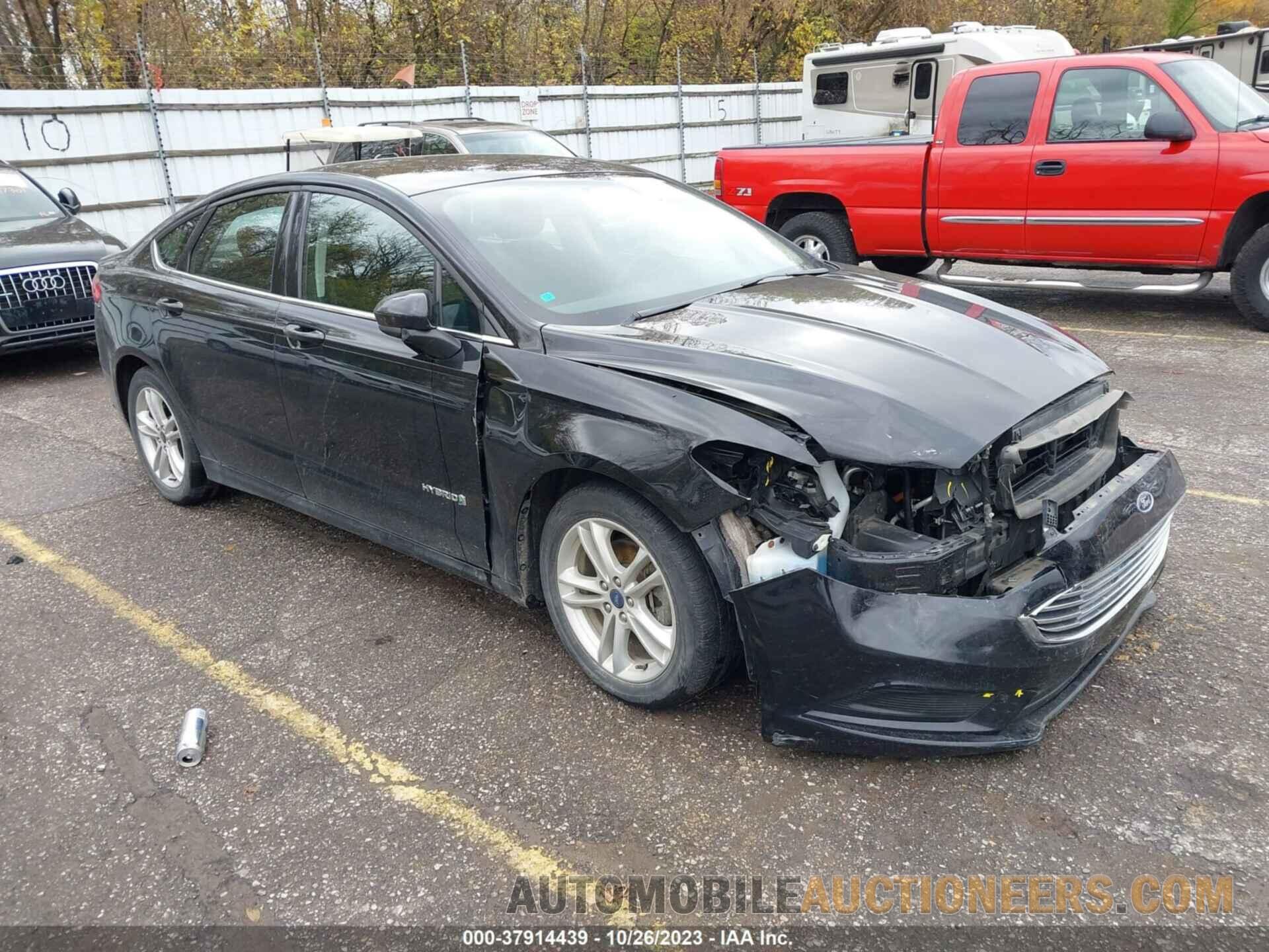 3FA6P0LU5JR176182 FORD FUSION HYBRID 2018