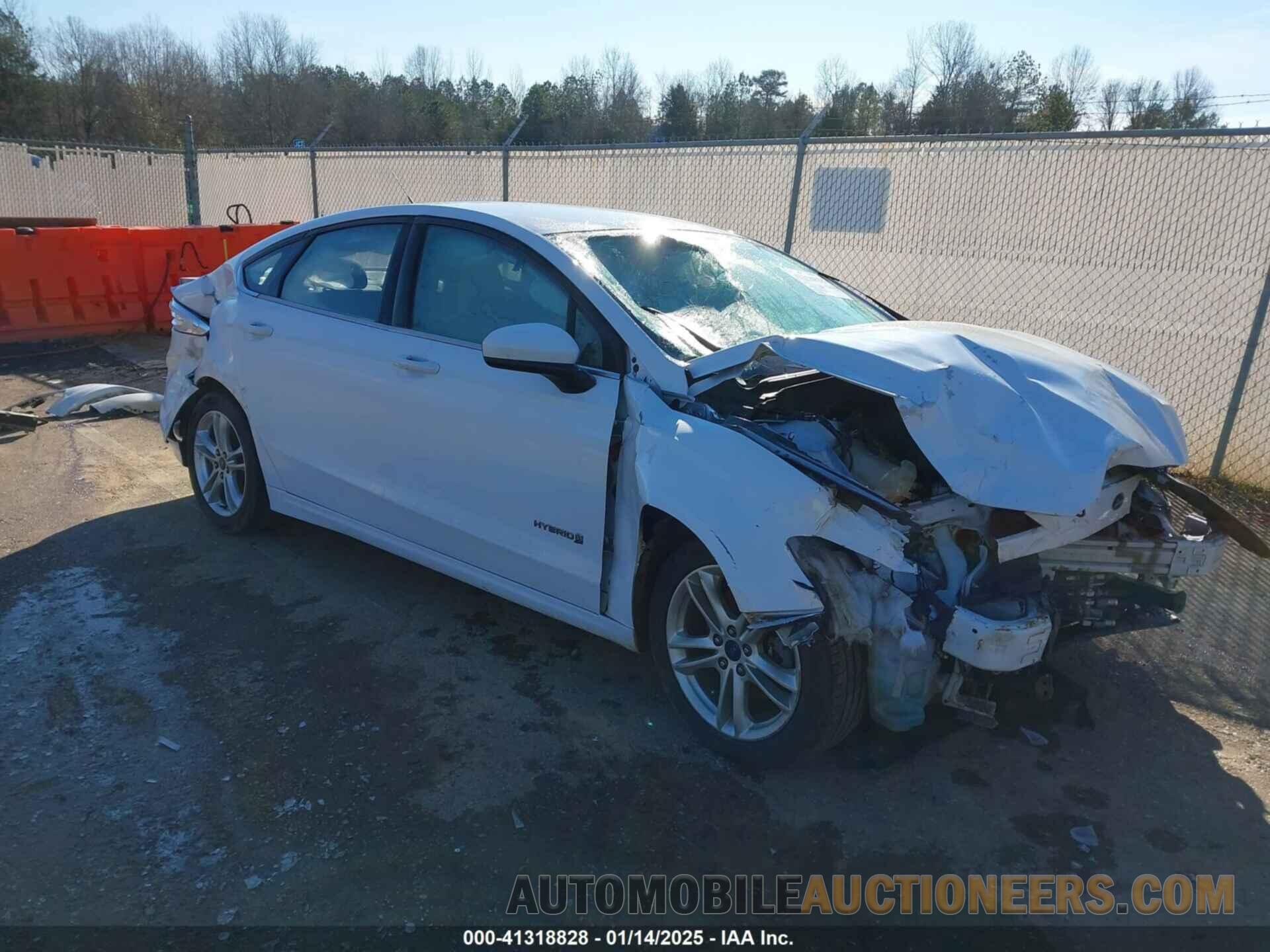 3FA6P0LU5JR188039 FORD FUSION HYBRID 2018