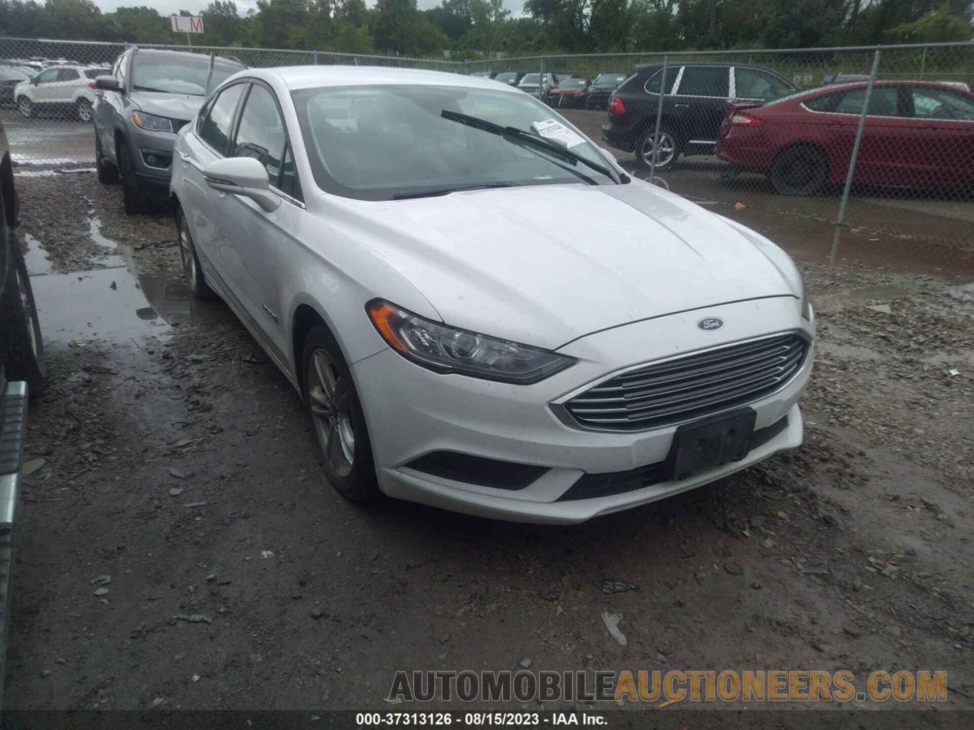 3FA6P0LU5JR253763 FORD FUSION HYBRID 2018