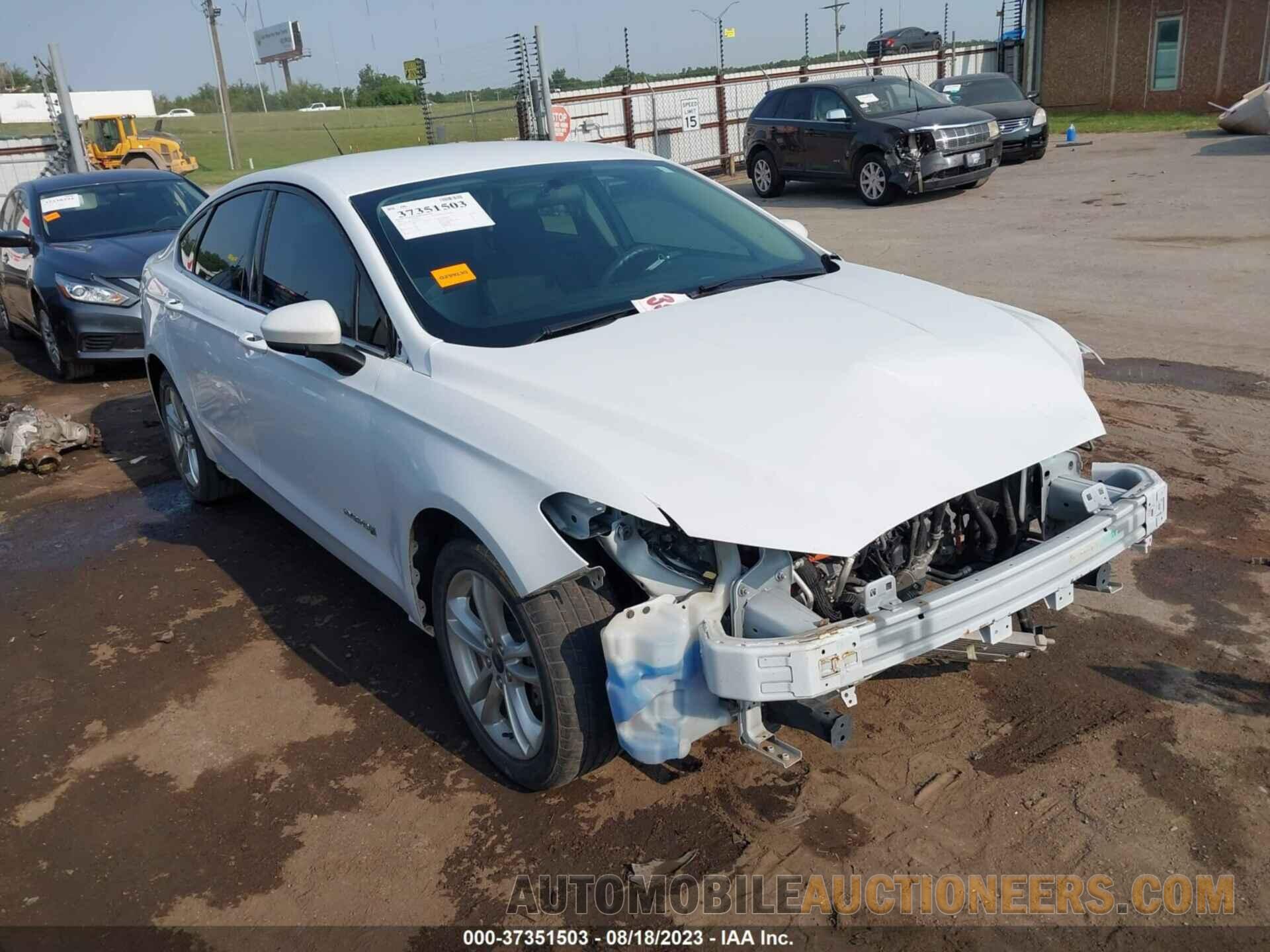 3FA6P0LU5JR269087 FORD FUSION HYBRID 2018