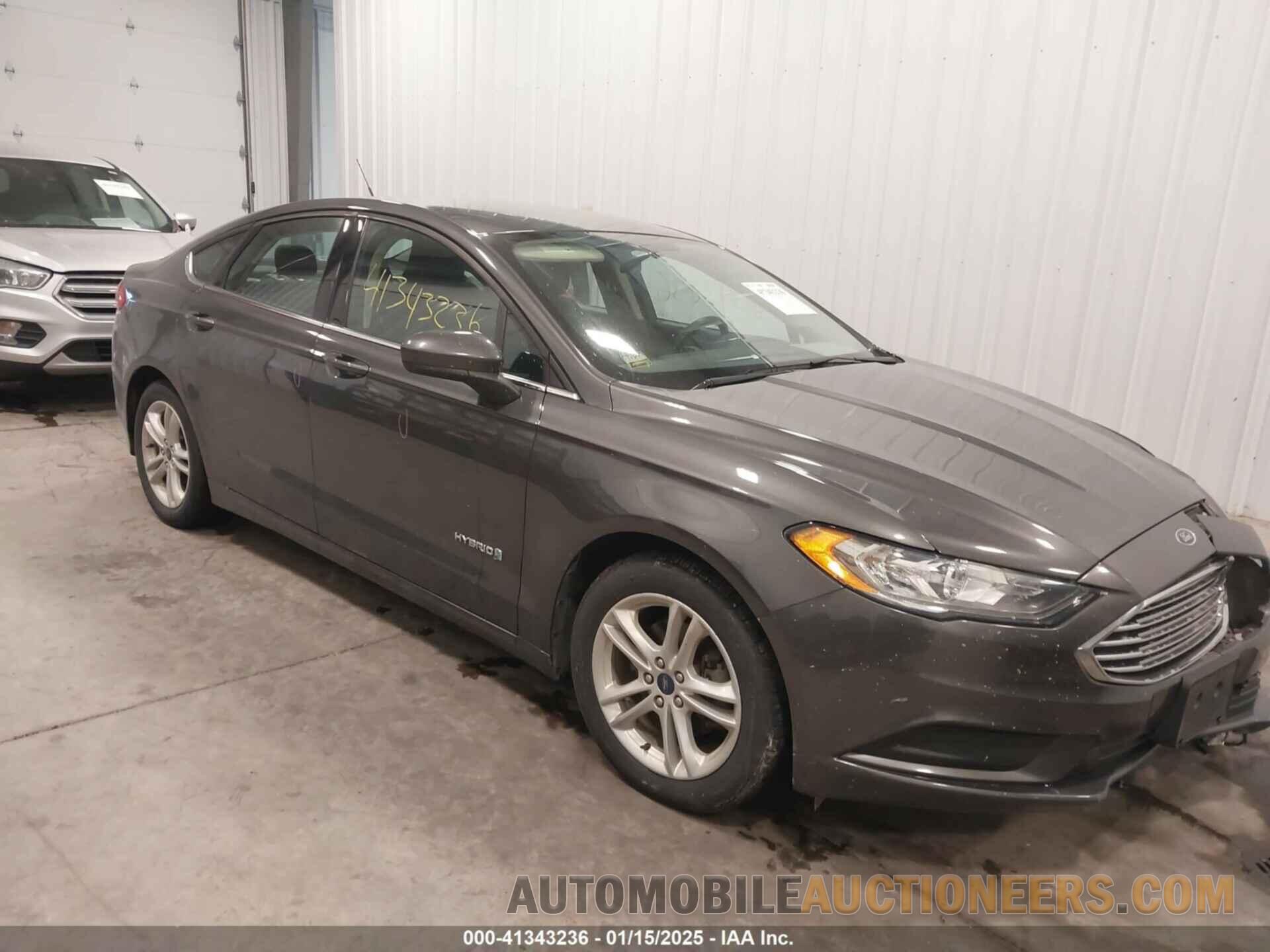 3FA6P0LU5JR277271 FORD FUSION HYBRID 2018