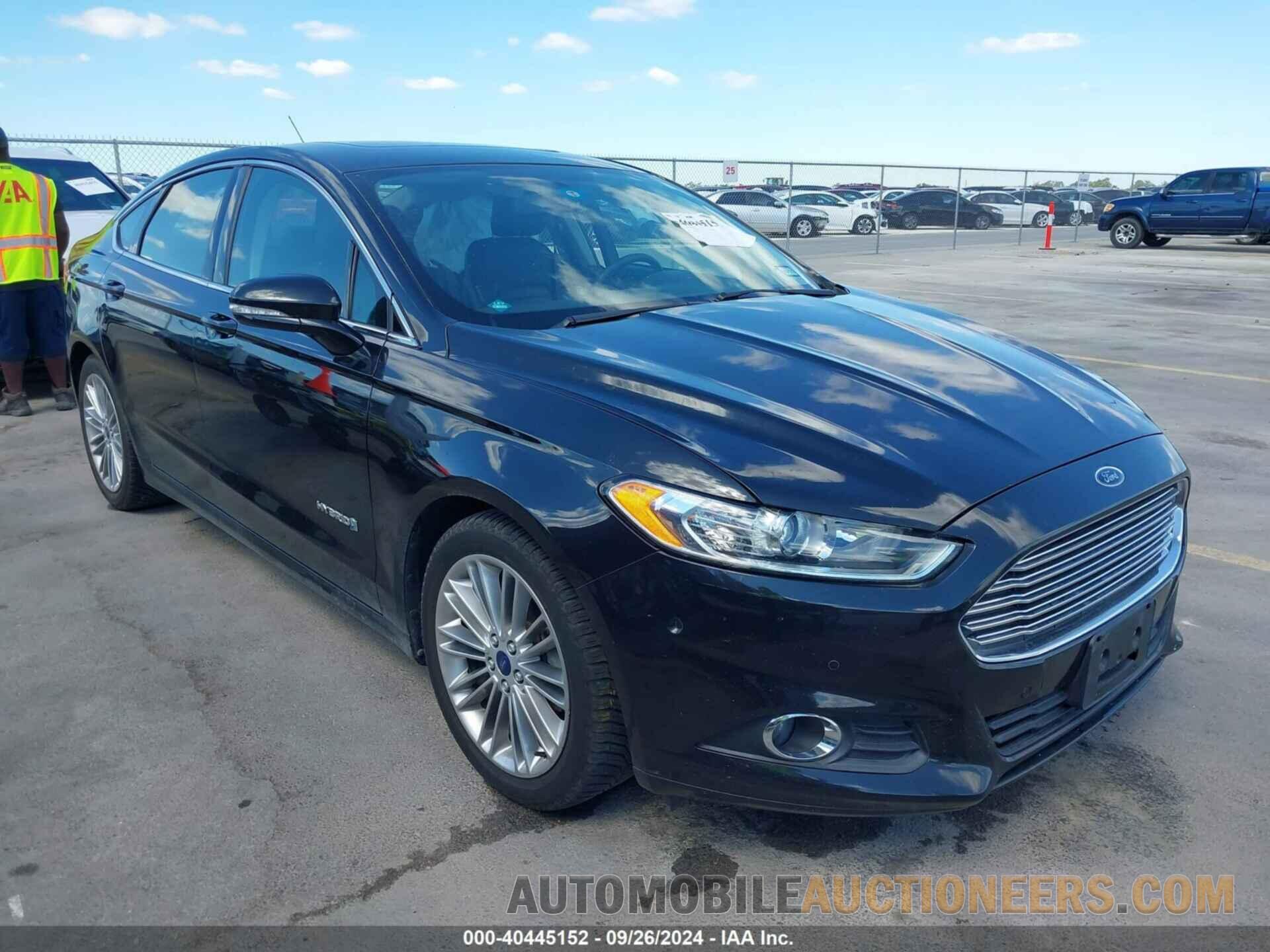 3FA6P0LU6DR273119 FORD FUSION HYBRID 2013