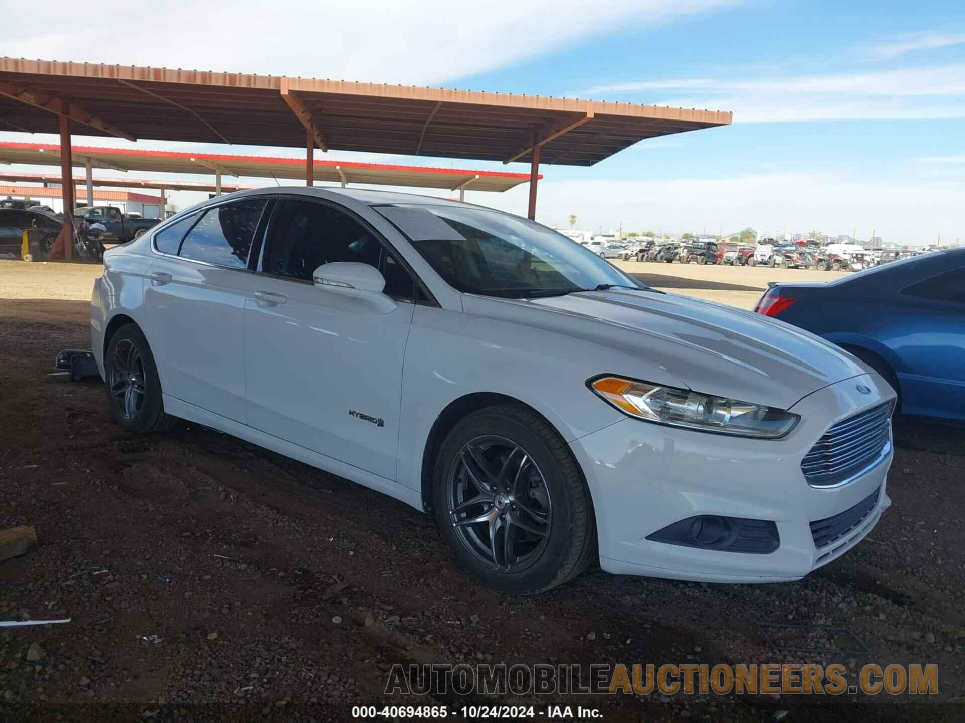 3FA6P0LU6ER284008 FORD FUSION HYBRID 2014