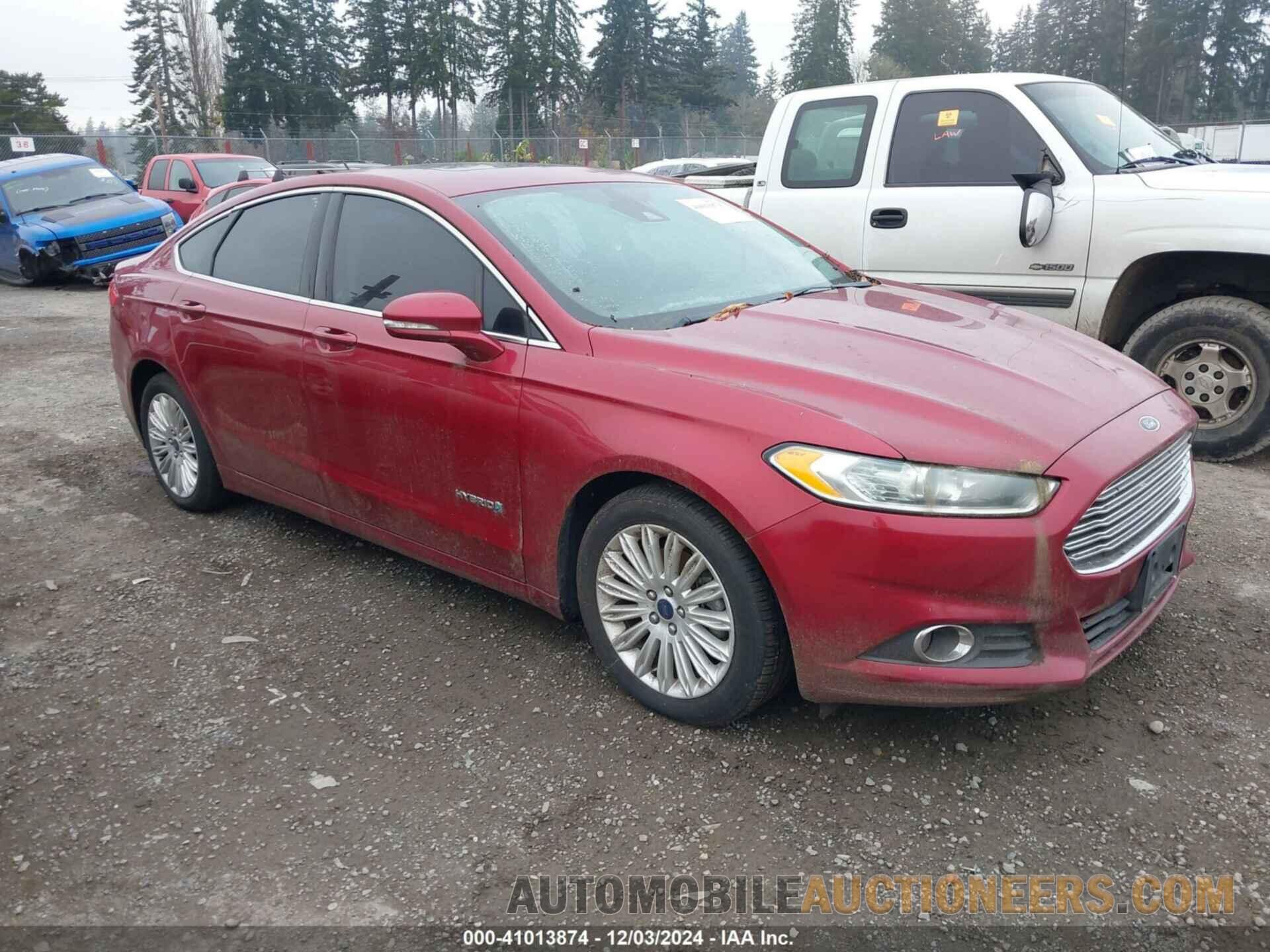 3FA6P0LU6GR268832 FORD FUSION HYBRID 2016