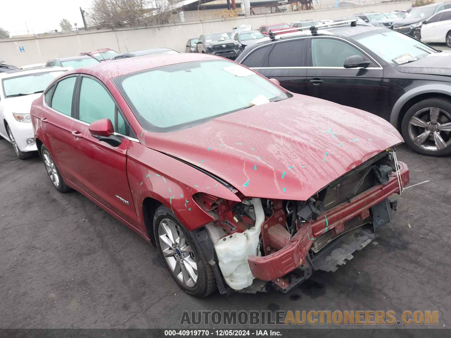 3FA6P0LU6HR247416 FORD FUSION HYBRID 2017