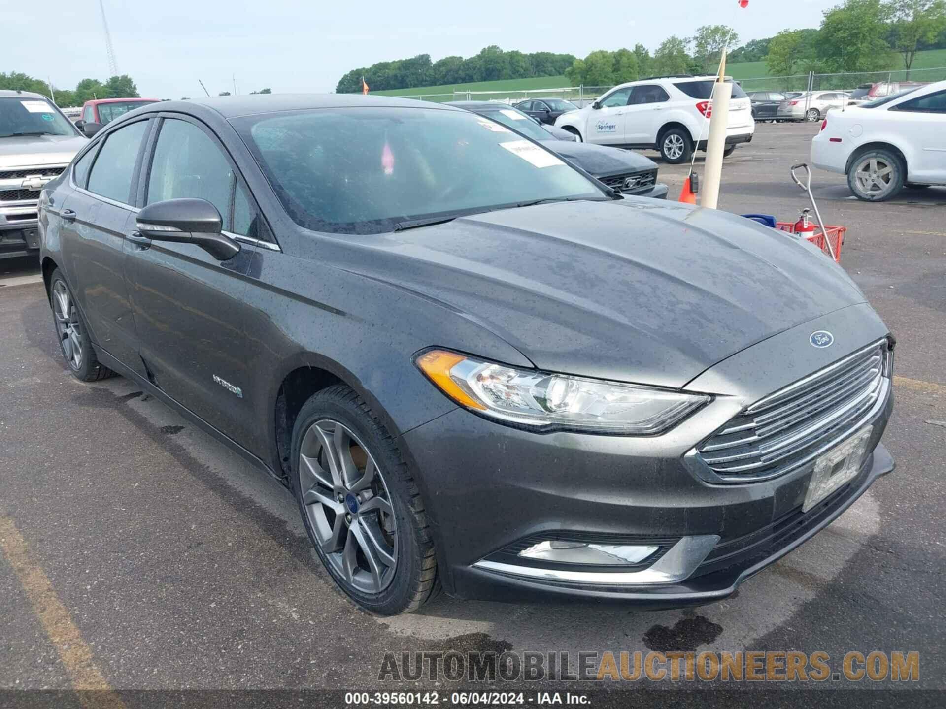 3FA6P0LU6HR400439 FORD FUSION HYBRID 2017