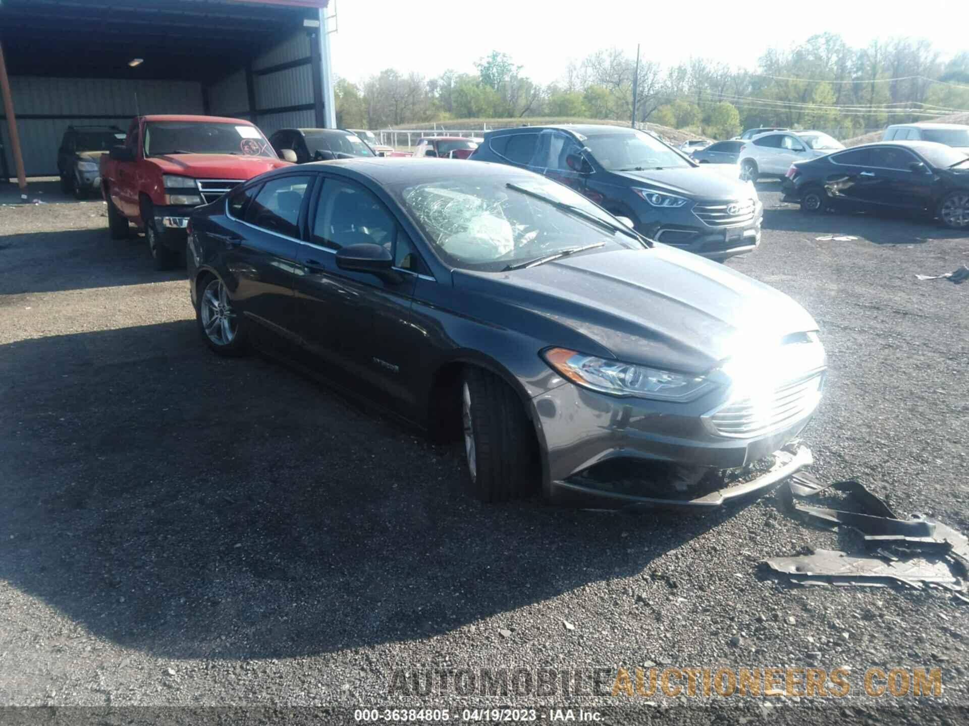 3FA6P0LU6JR116864 FORD FUSION HYBRID 2018