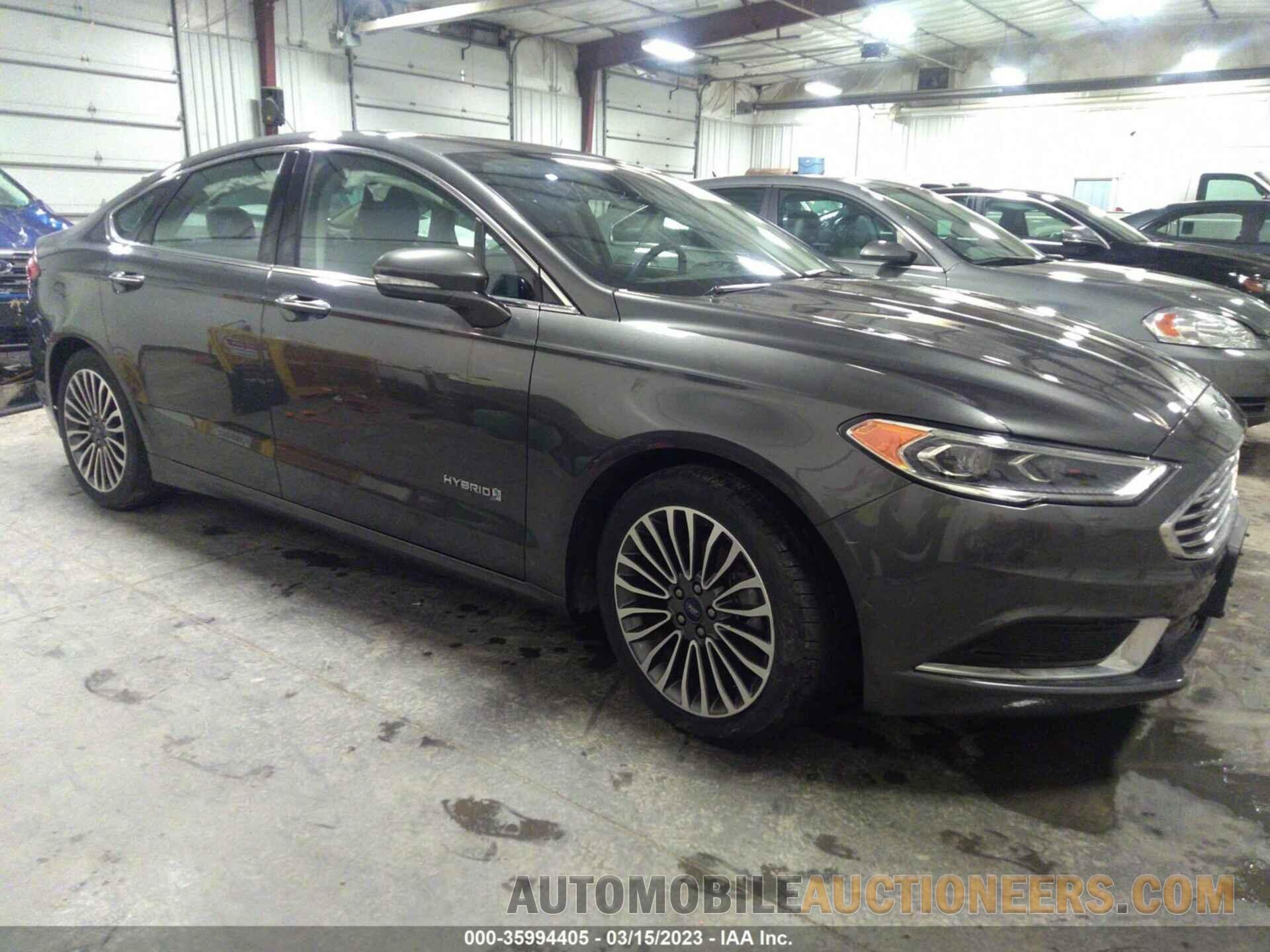 3FA6P0LU6JR119974 FORD FUSION HYBRID 2018