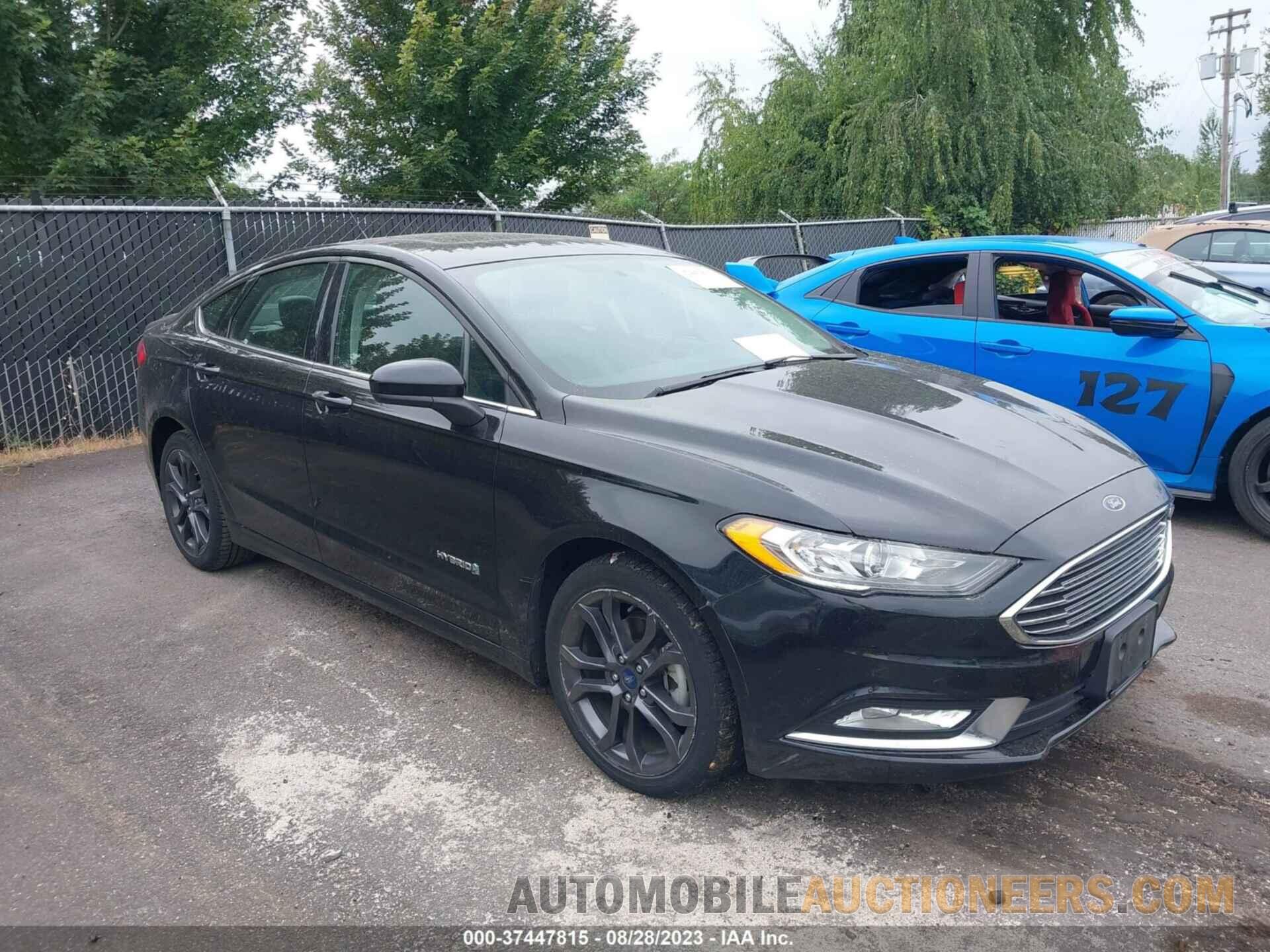 3FA6P0LU6JR128190 FORD FUSION HYBRID 2018