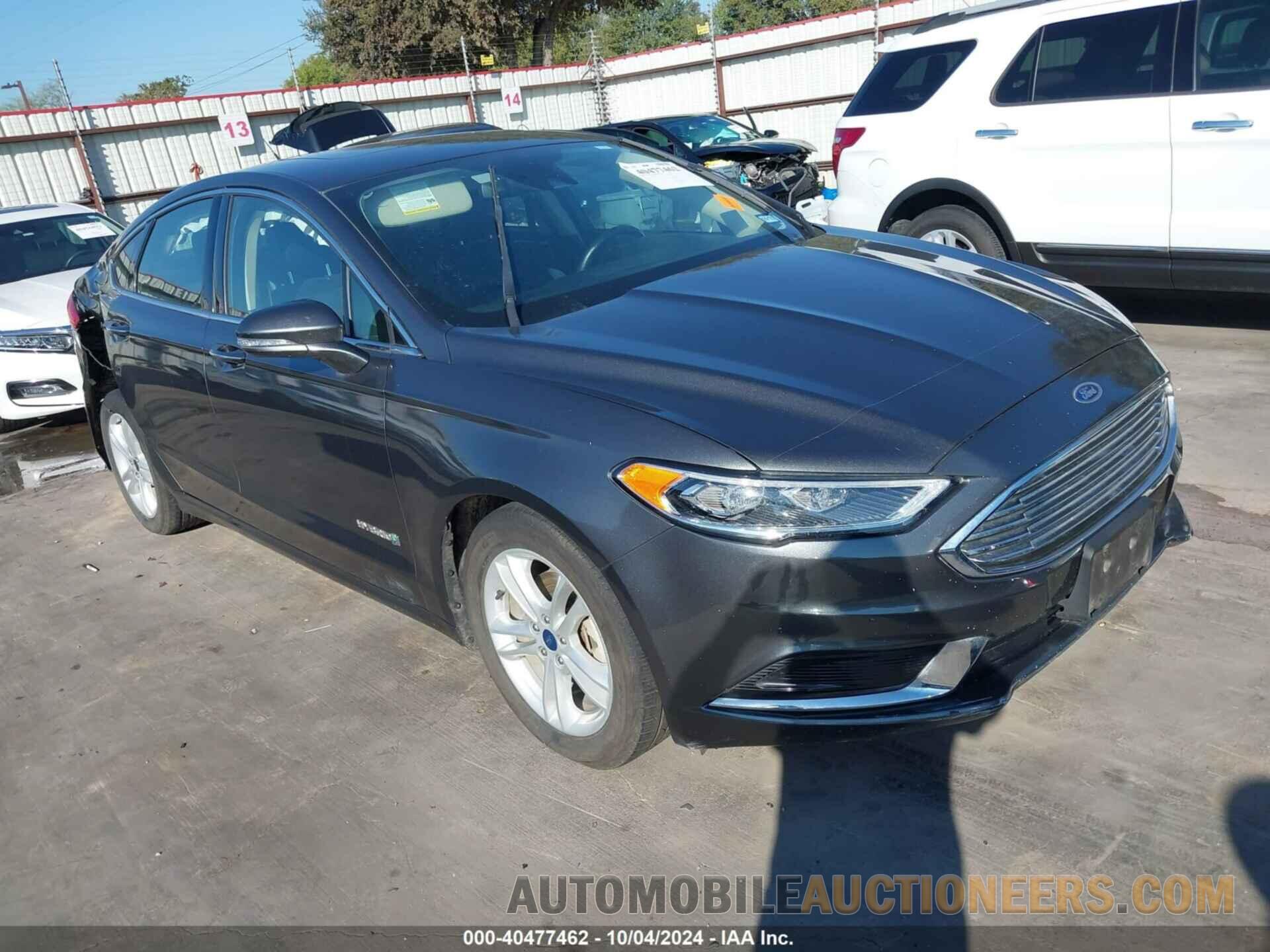 3FA6P0LU6JR134121 FORD FUSION HYBRID 2018