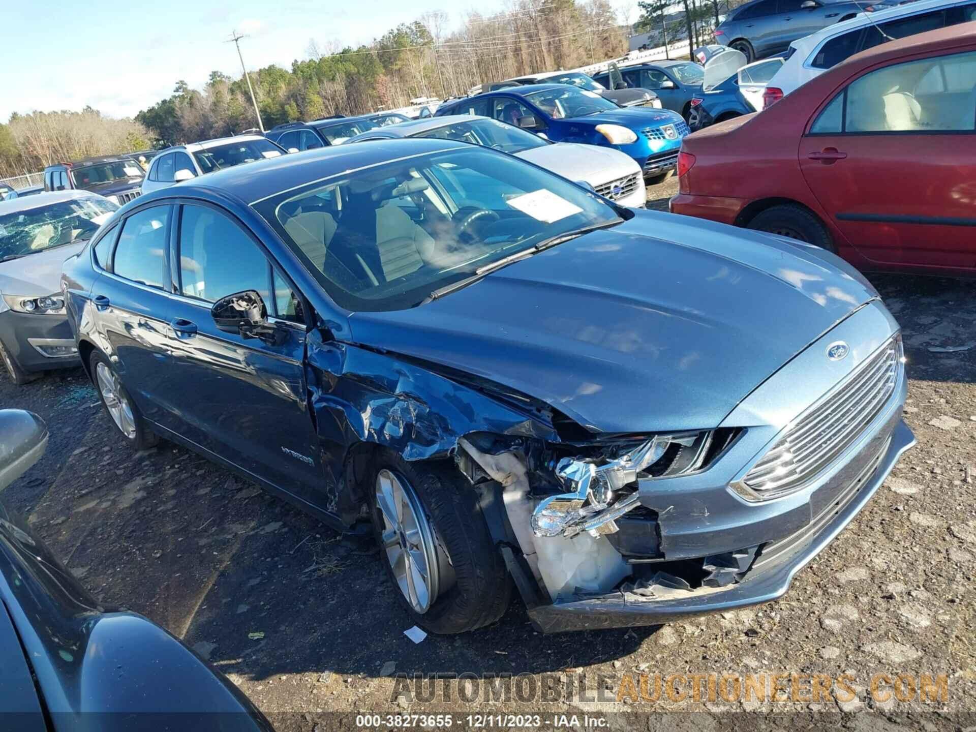 3FA6P0LU6JR147547 FORD FUSION HYBRID 2018