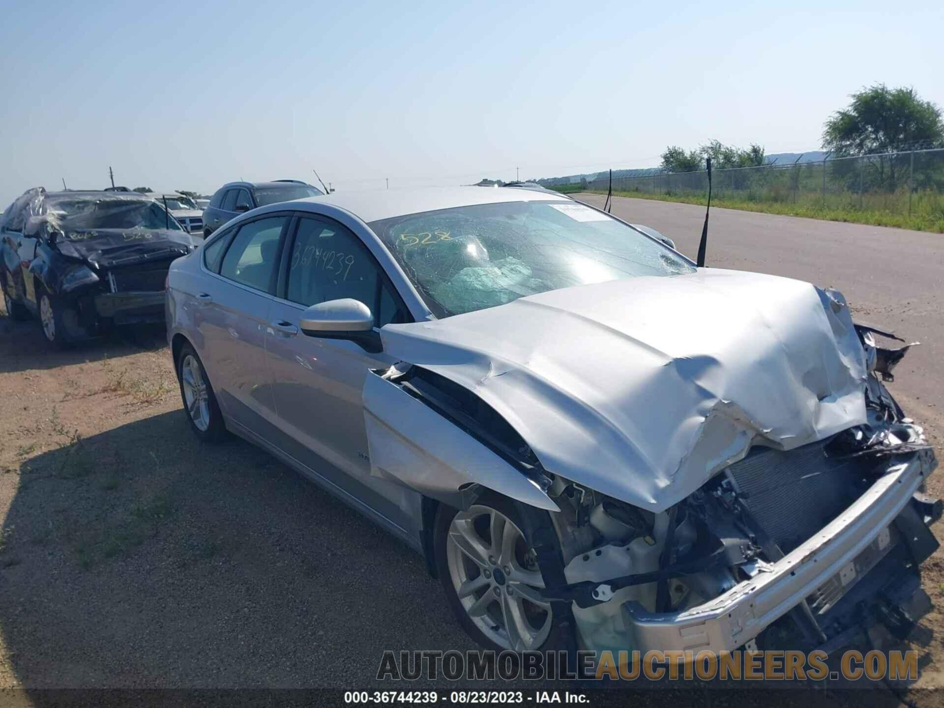 3FA6P0LU6JR173596 FORD FUSION HYBRID 2018