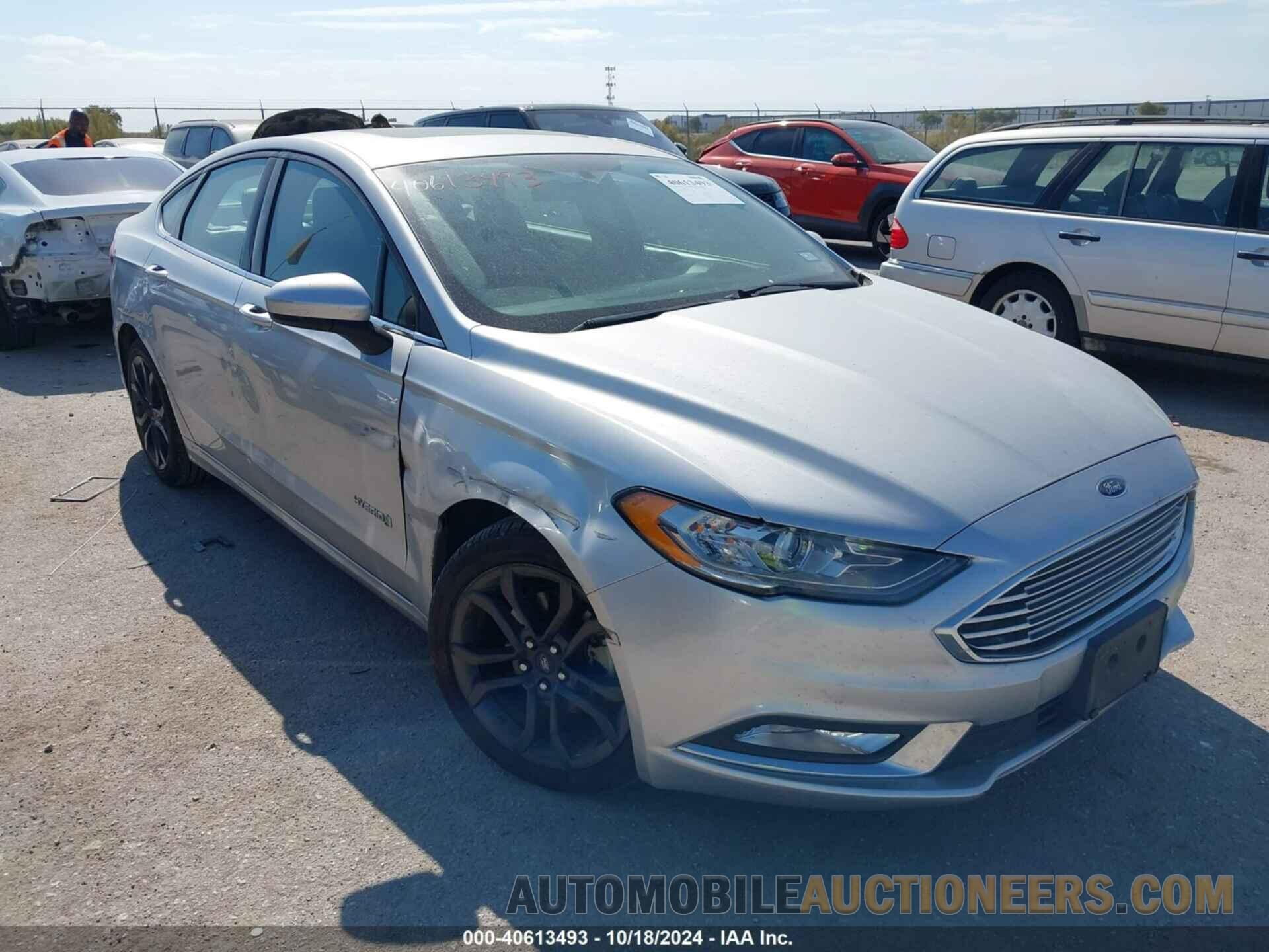 3FA6P0LU6JR207309 FORD FUSION HYBRID 2018