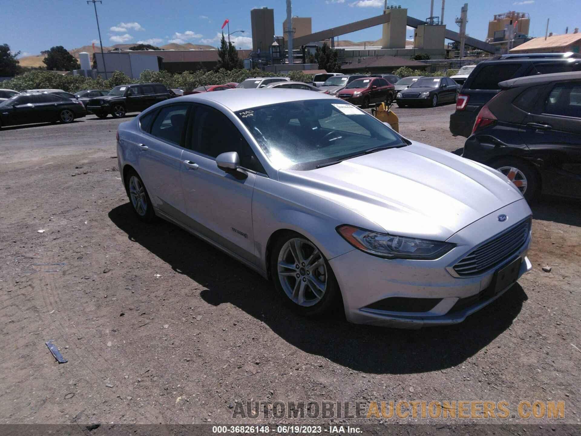 3FA6P0LU6JR257370 FORD FUSION HYBRID 2018