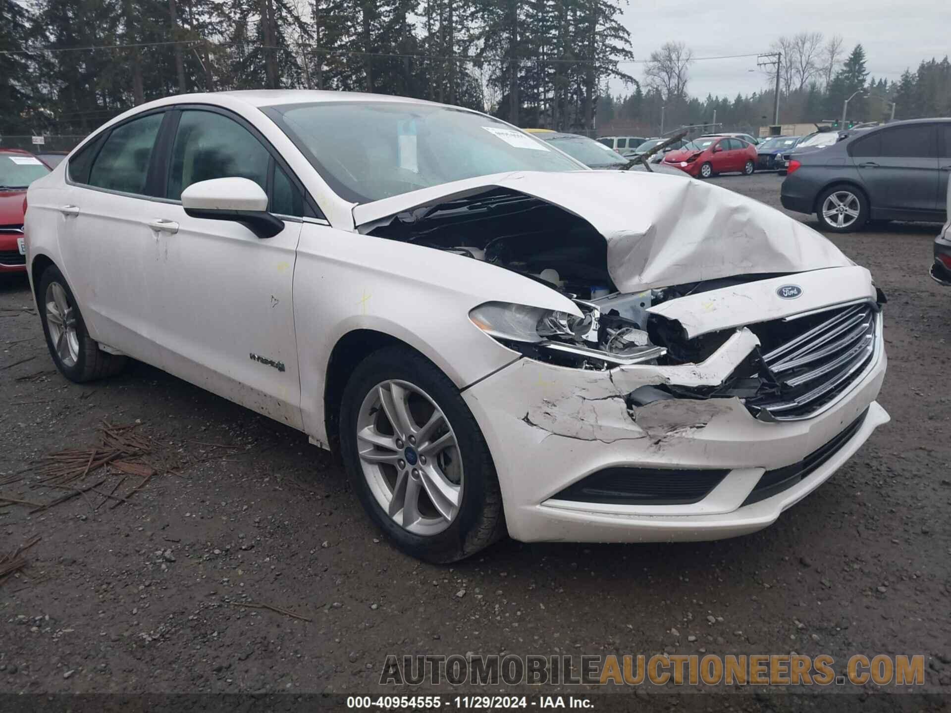 3FA6P0LU6JR257515 FORD FUSION HYBRID 2018