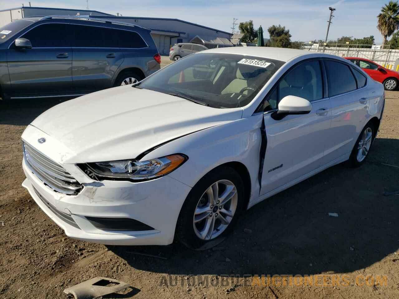 3FA6P0LU6JR281331 FORD FUSION 2018