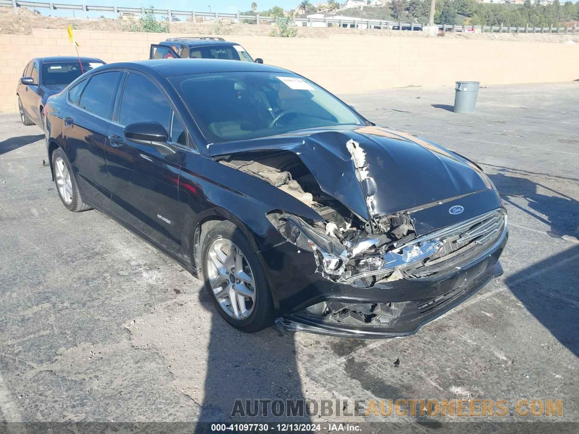 3FA6P0LU6KR199911 FORD FUSION HYBRID 2019