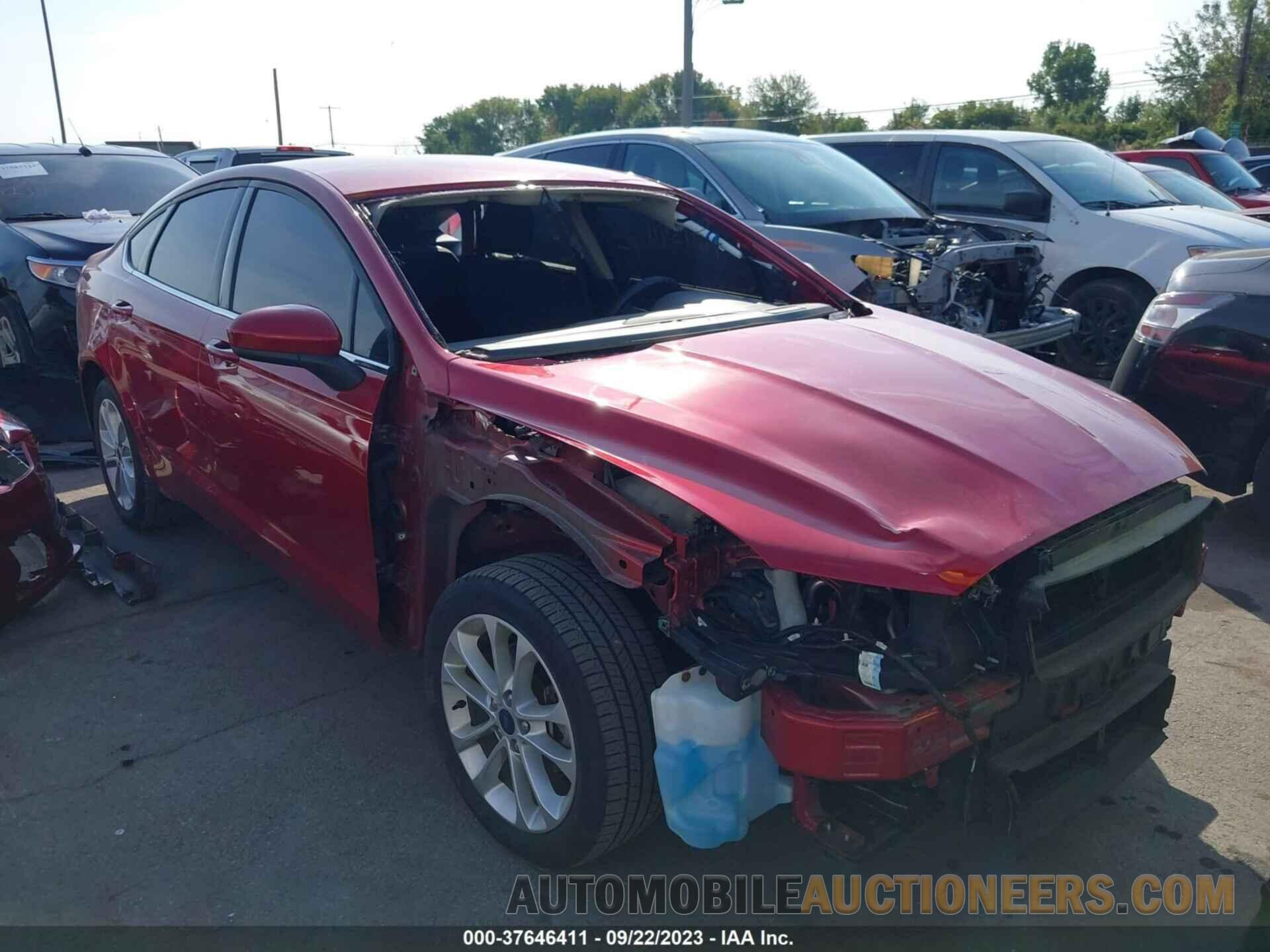 3FA6P0LU6LR123865 FORD FUSION HYBRID 2020