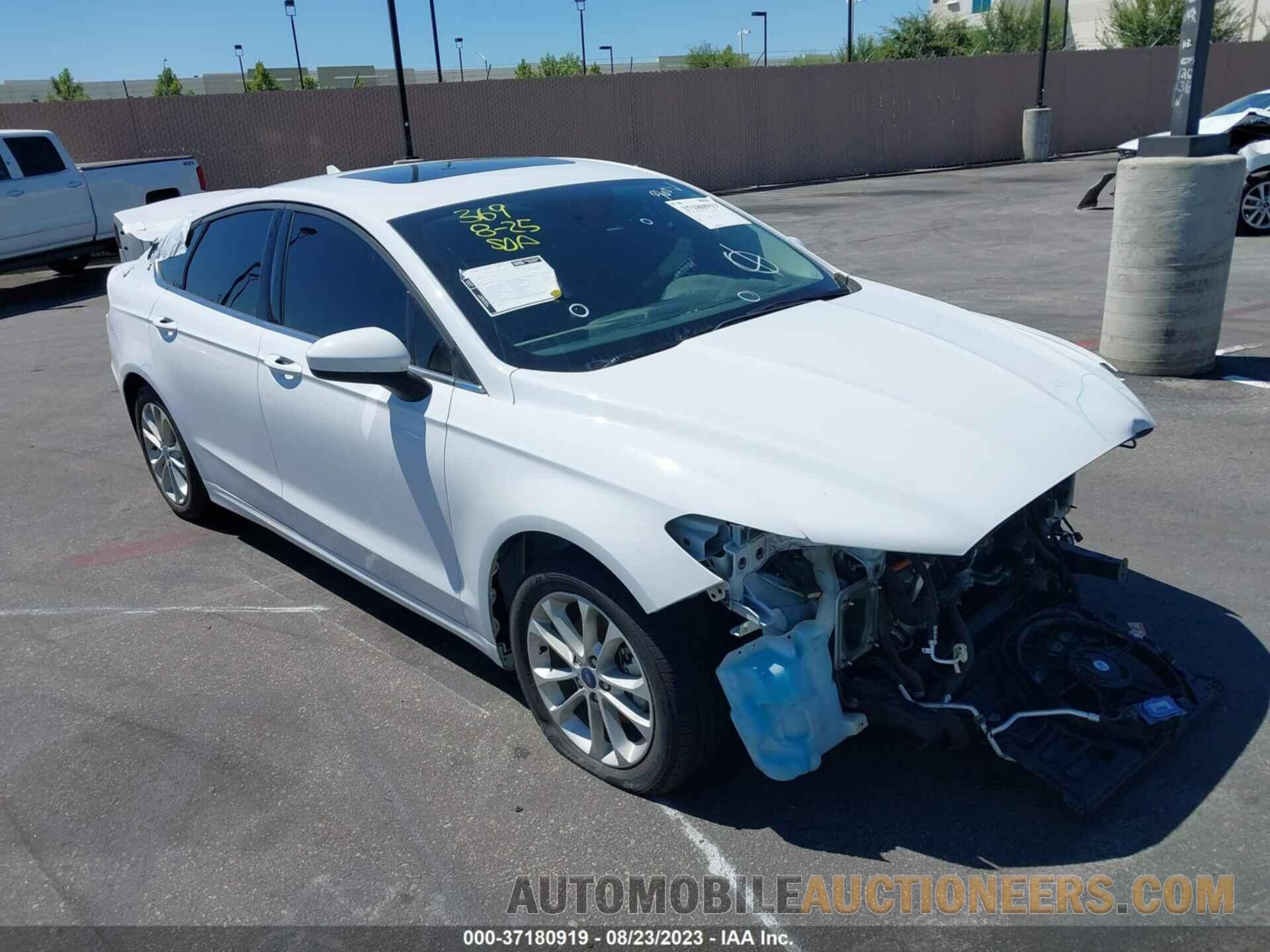 3FA6P0LU6LR199232 FORD FUSION HYBRID 2020