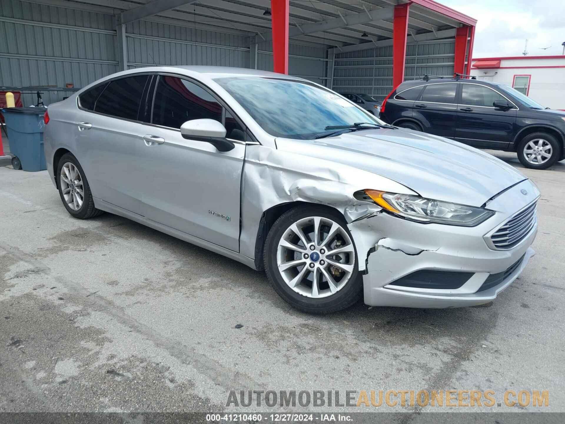 3FA6P0LU7HR118794 FORD FUSION HYBRID 2017