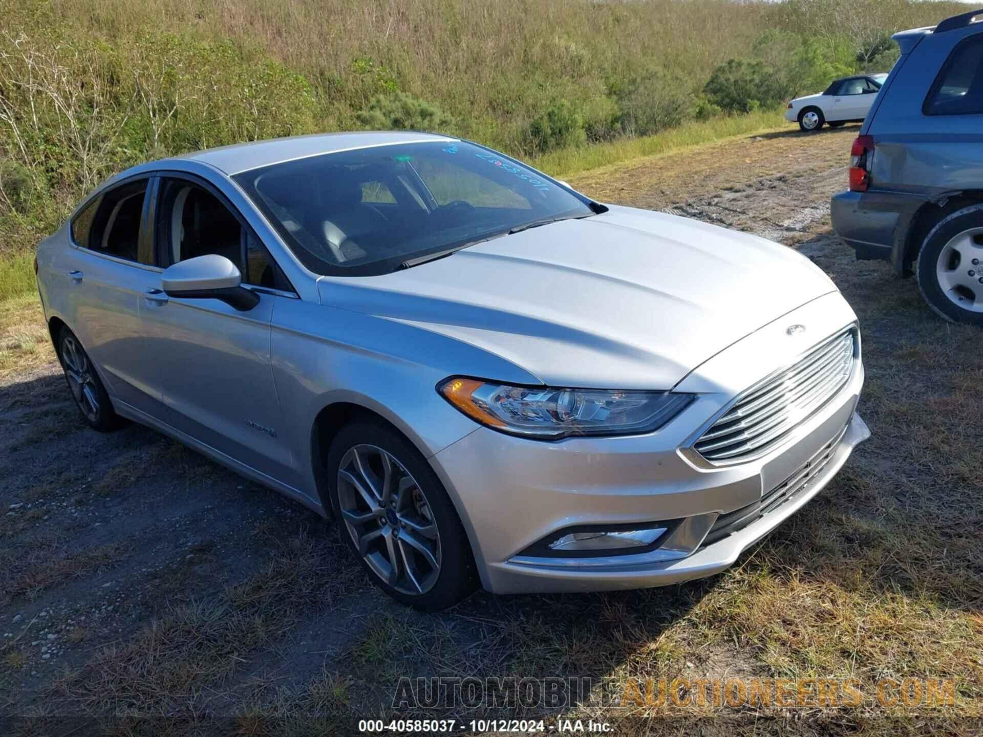 3FA6P0LU7HR234691 FORD FUSION HYBRID 2017