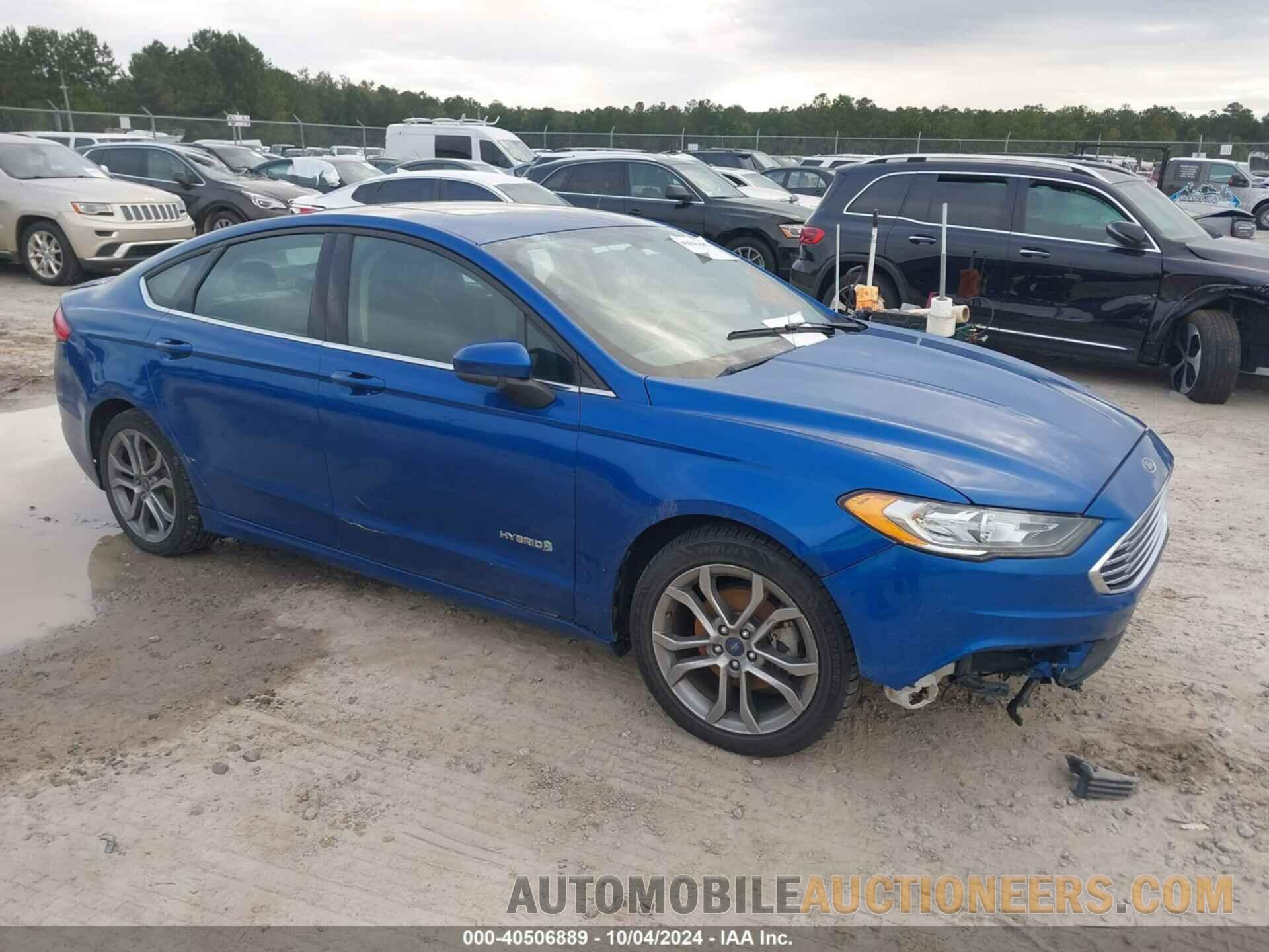 3FA6P0LU7HR314718 FORD FUSION HYBRID 2017