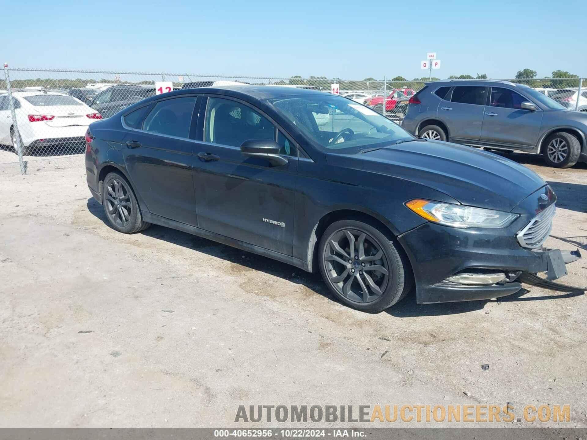 3FA6P0LU7JR102844 FORD FUSION HYBRID 2018