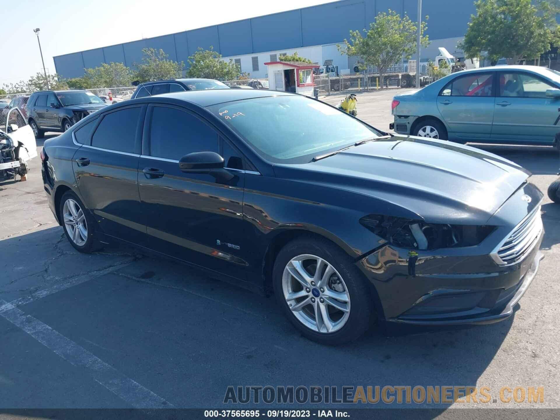 3FA6P0LU7JR133351 FORD FUSION HYBRID 2018