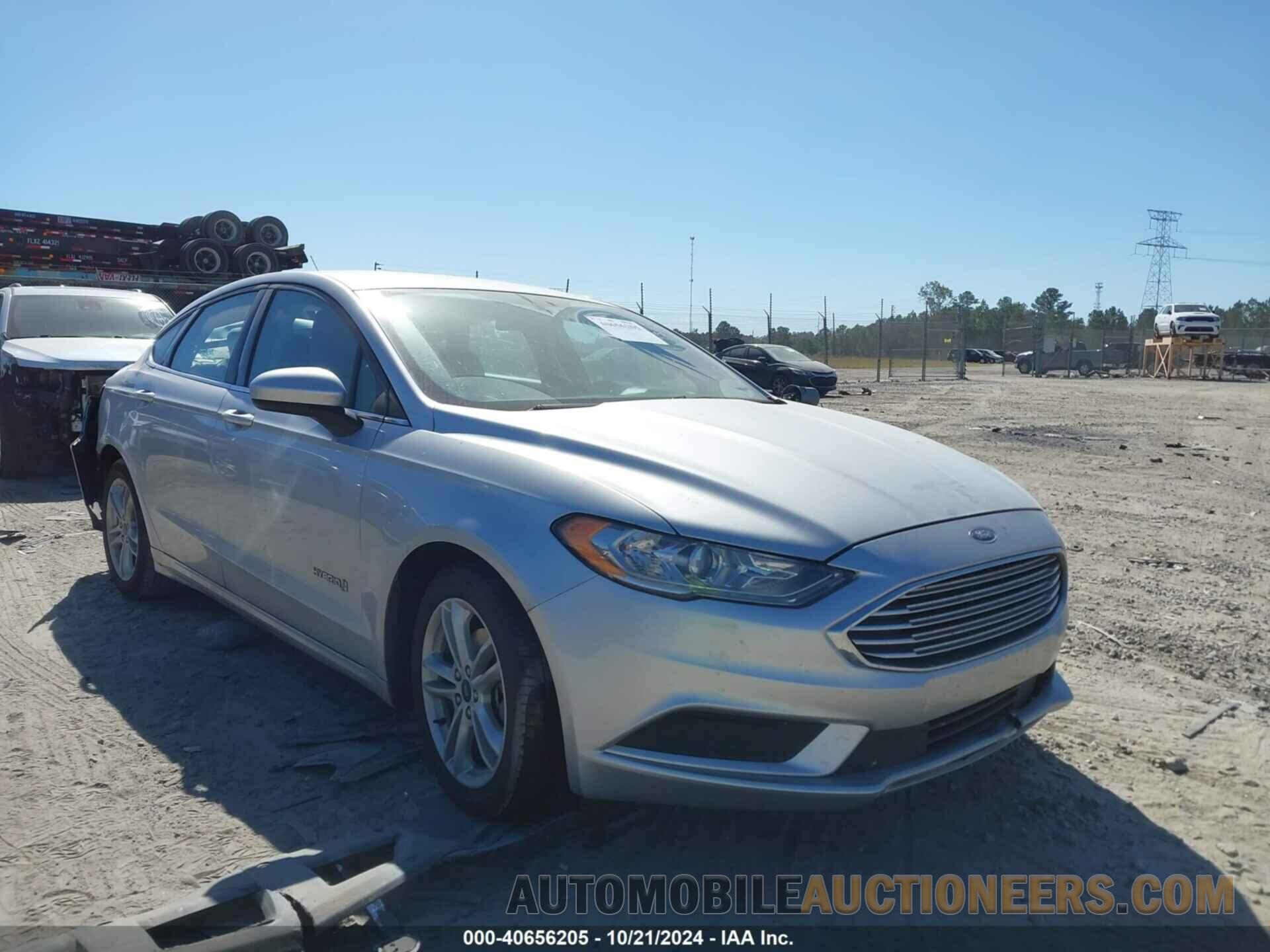 3FA6P0LU7JR152627 FORD FUSION HYBRID 2018