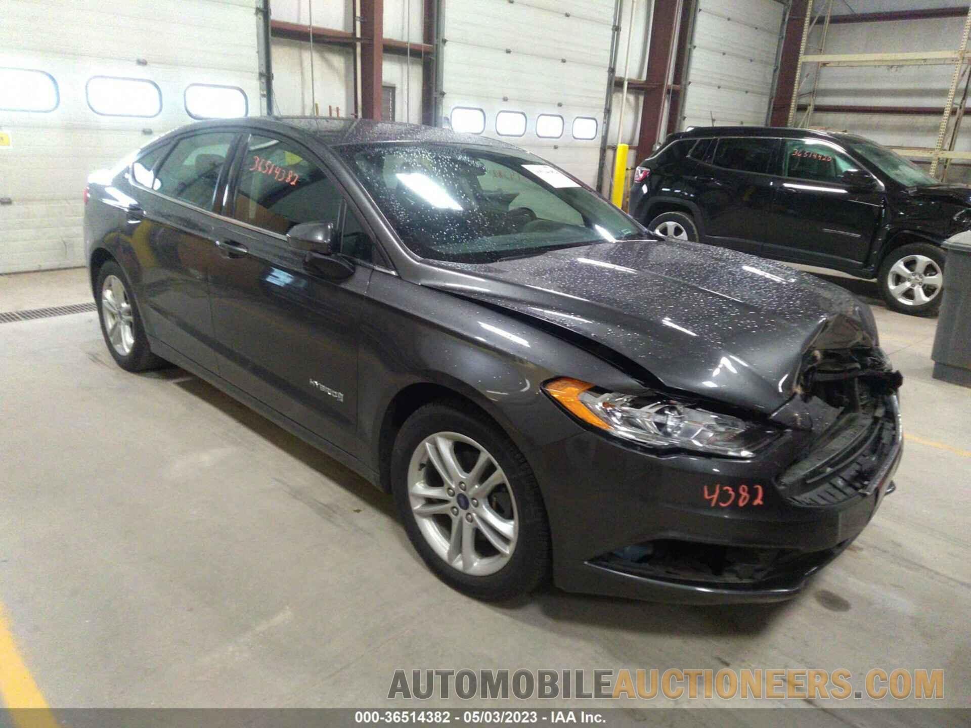 3FA6P0LU7JR185935 FORD FUSION HYBRID 2018