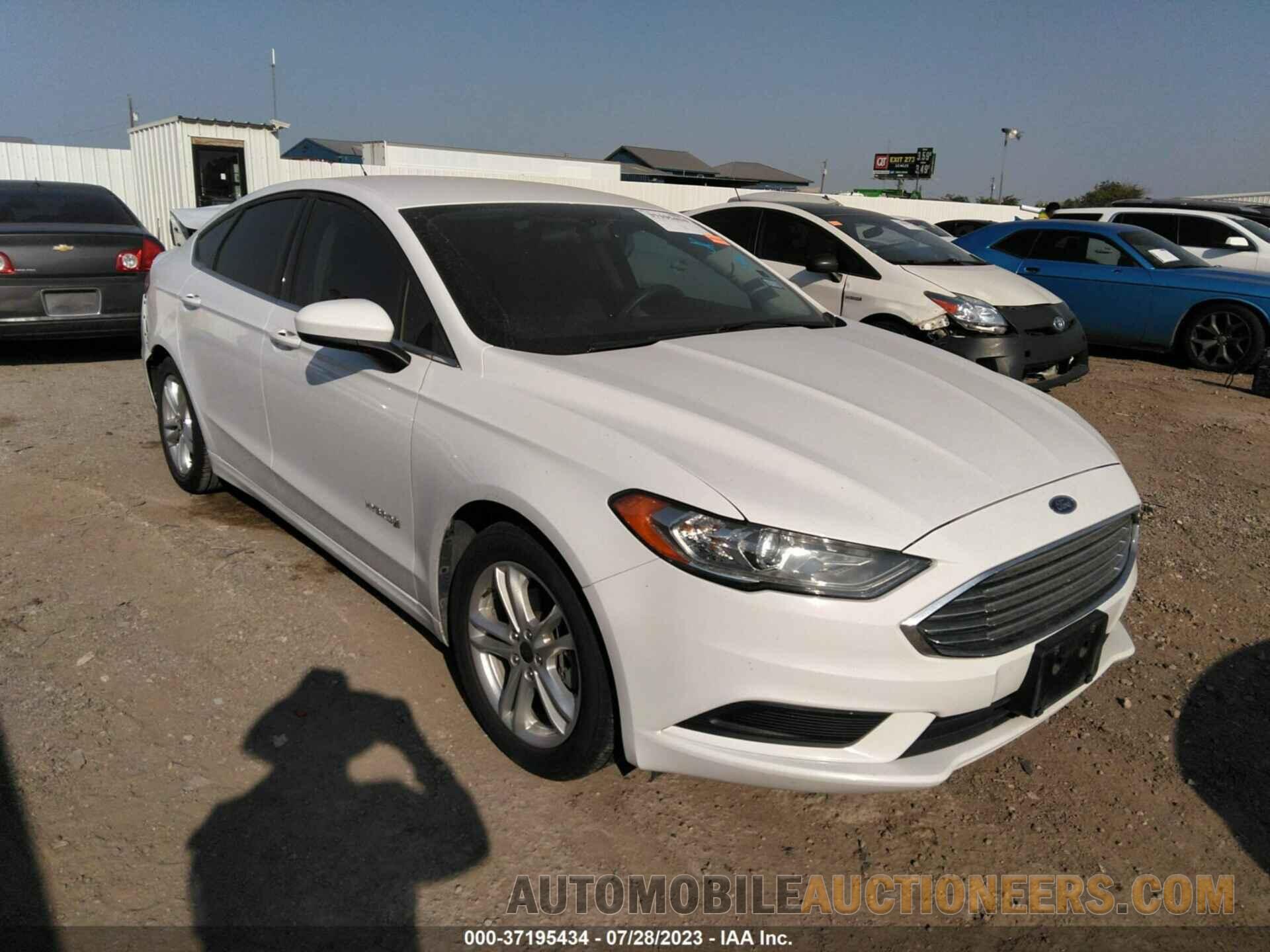 3FA6P0LU7JR224104 FORD FUSION 2018