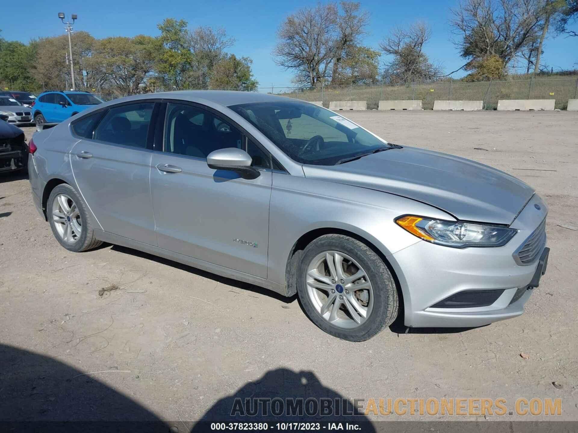 3FA6P0LU7JR243056 FORD FUSION HYBRID 2018