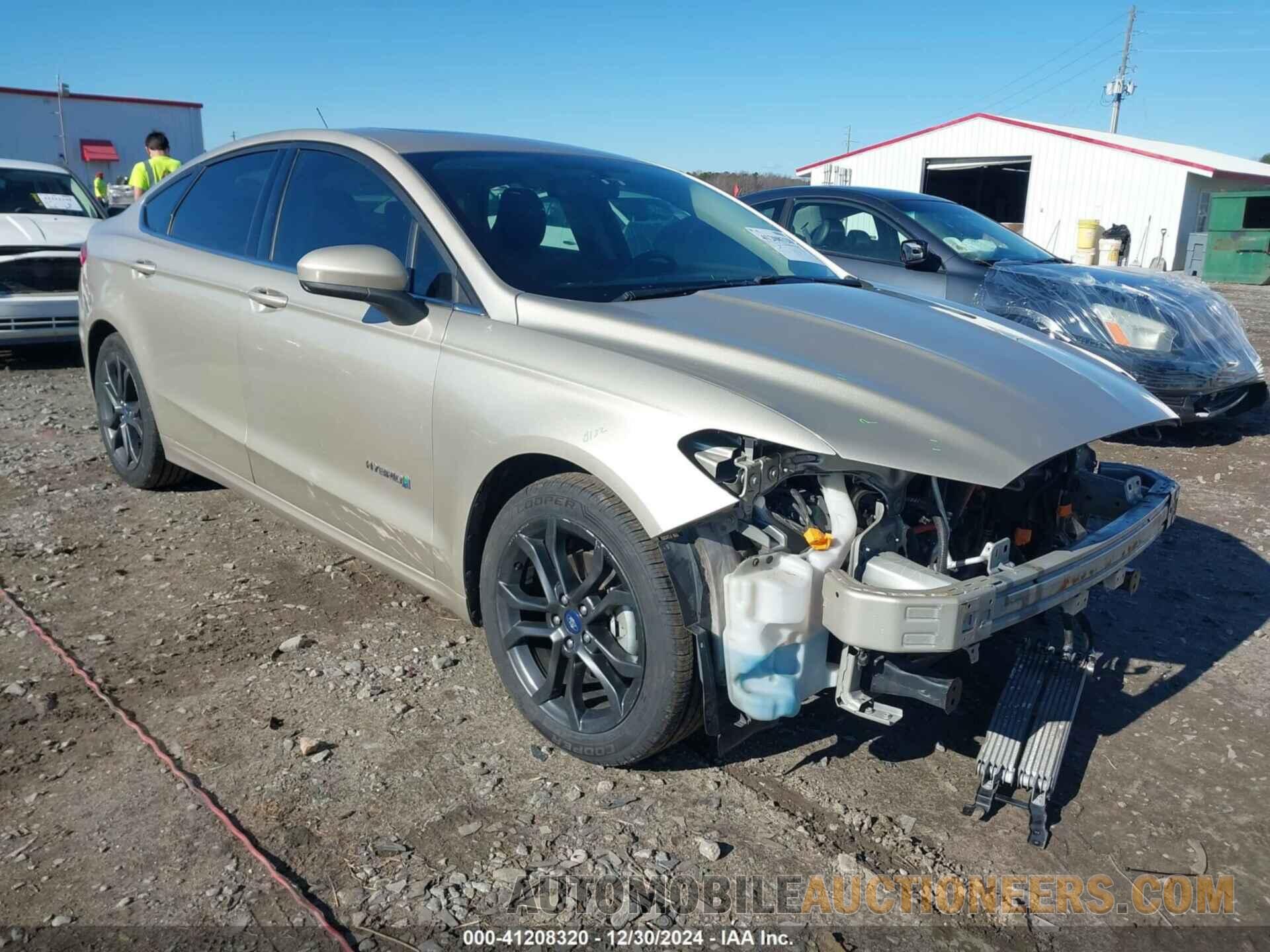 3FA6P0LU7JR269818 FORD FUSION HYBRID 2018