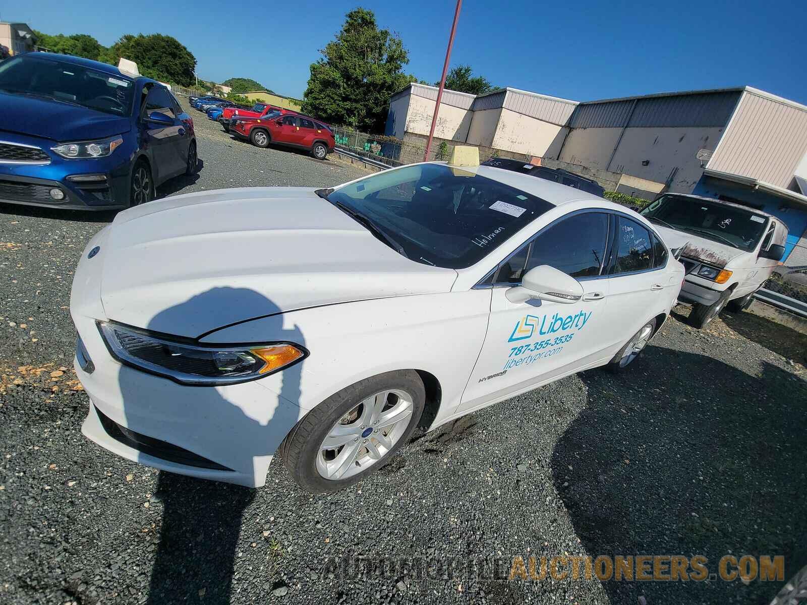 3FA6P0LU7JR278664 Ford Fusion Hybrid 2018