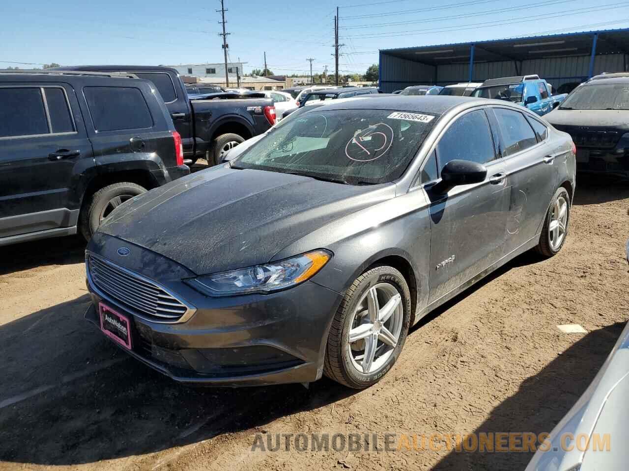 3FA6P0LU7JR280849 FORD FUSION 2018