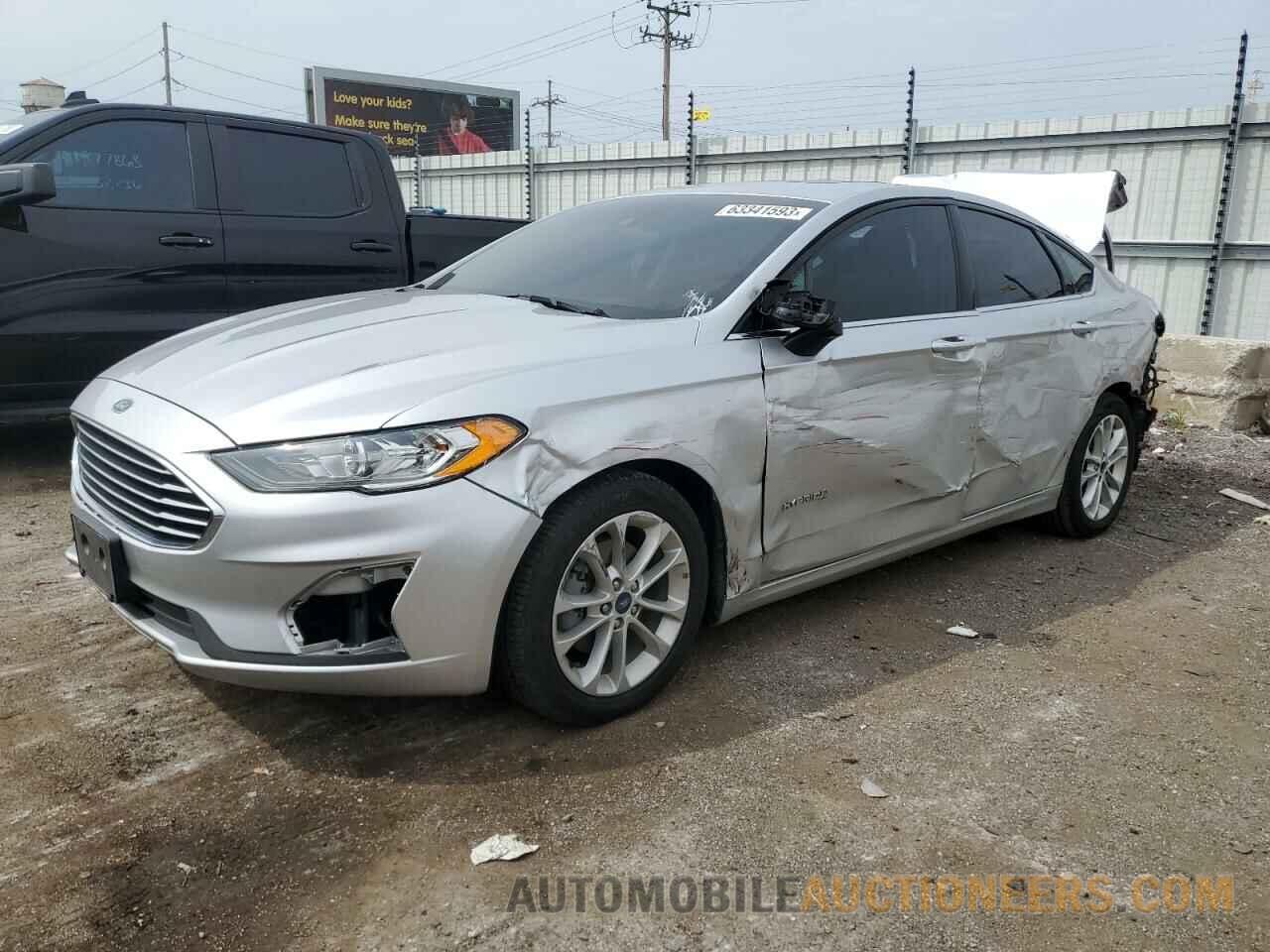 3FA6P0LU7KR106412 FORD FUSION 2019