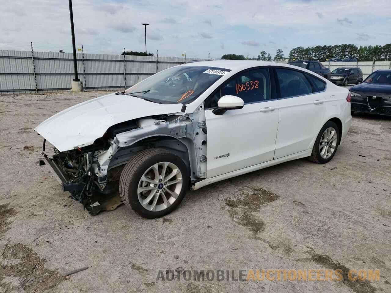 3FA6P0LU7KR207823 FORD FUSION 2019