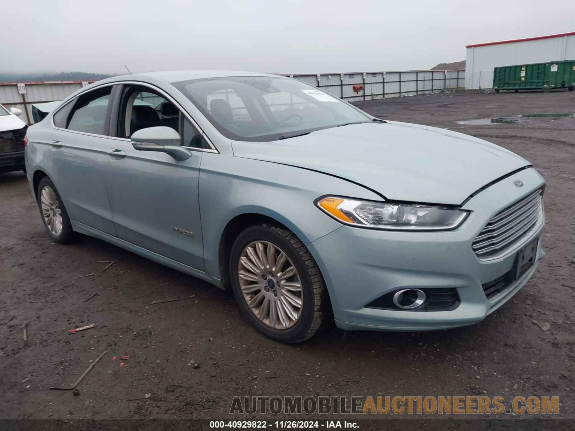 3FA6P0LU8DR282534 FORD FUSION HYBRID 2013