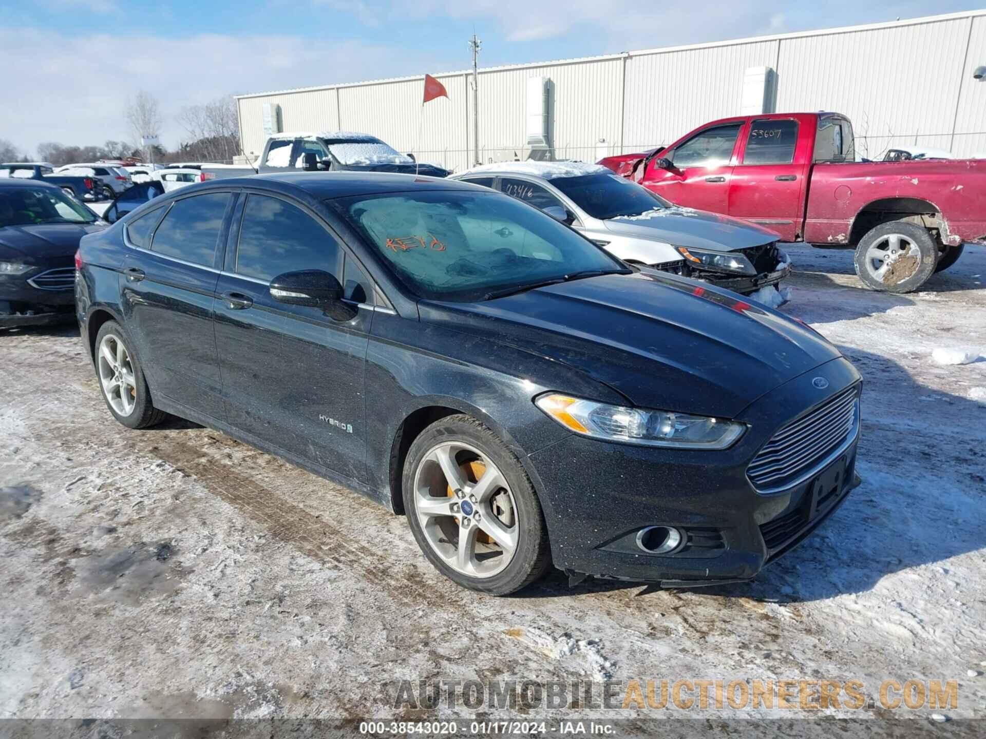 3FA6P0LU8ER376169 FORD FUSION HYBRID 2014