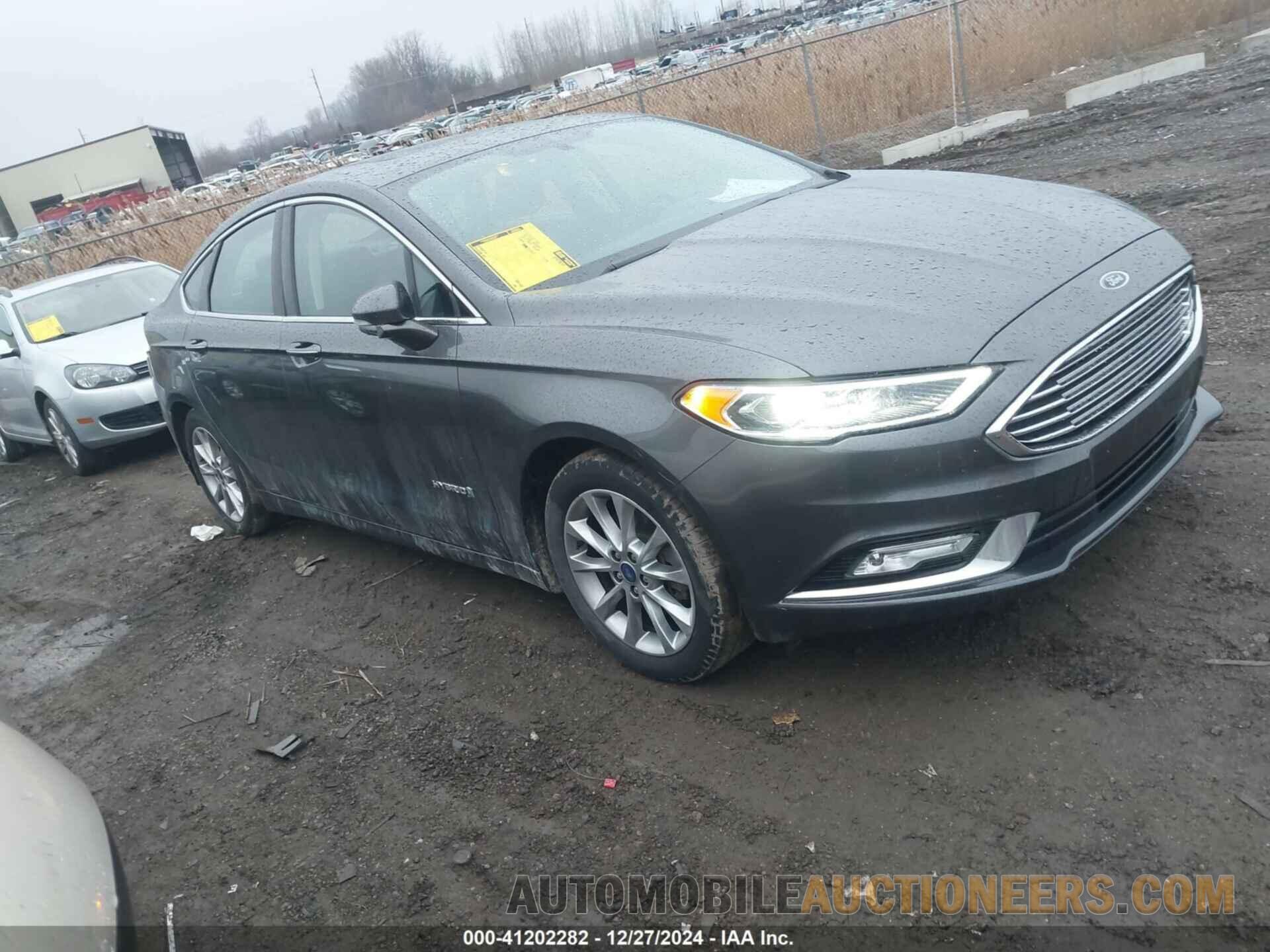 3FA6P0LU8HR412799 FORD FUSION HYBRID 2017