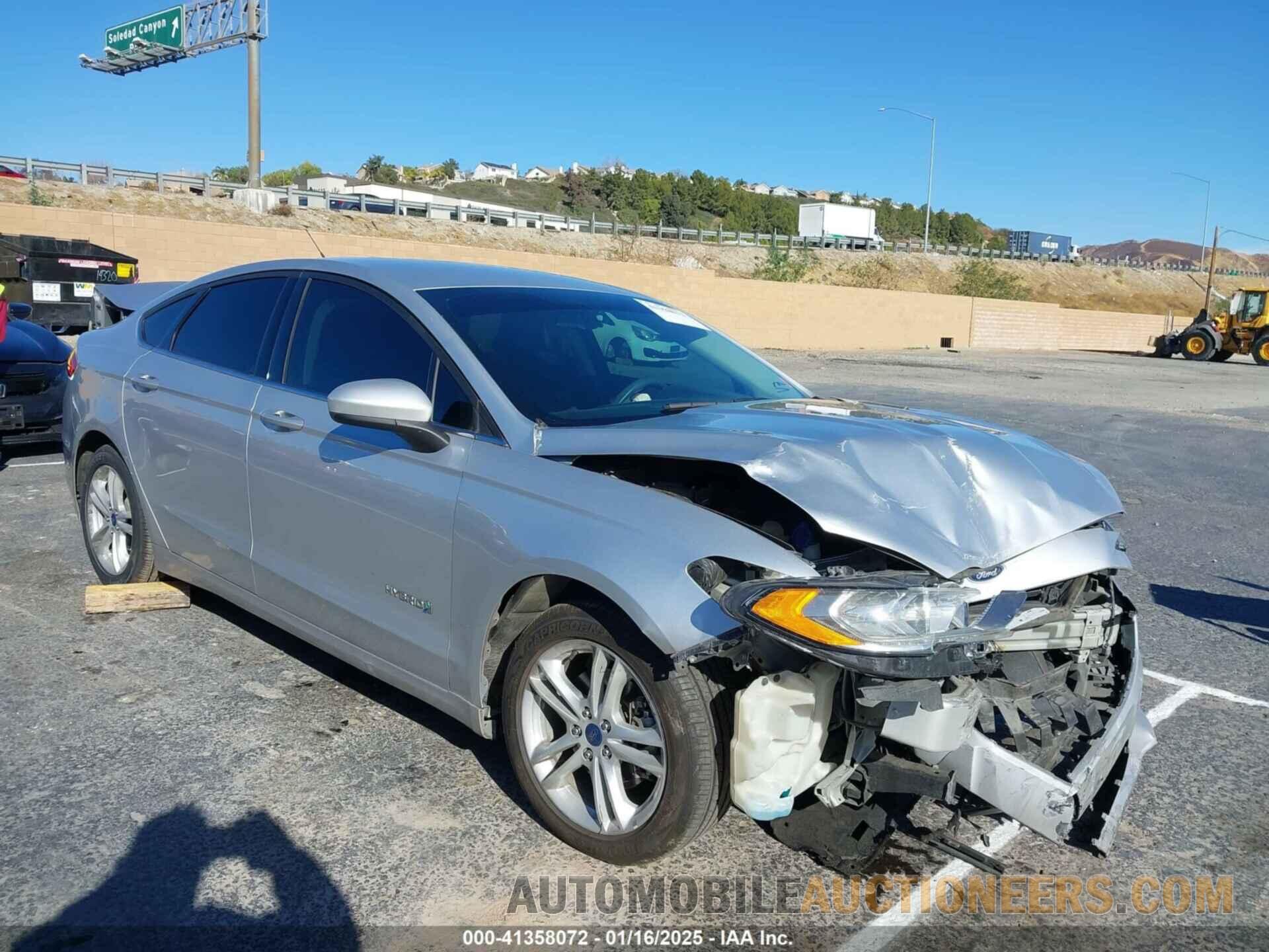 3FA6P0LU8JR102951 FORD FUSION HYBRID 2018