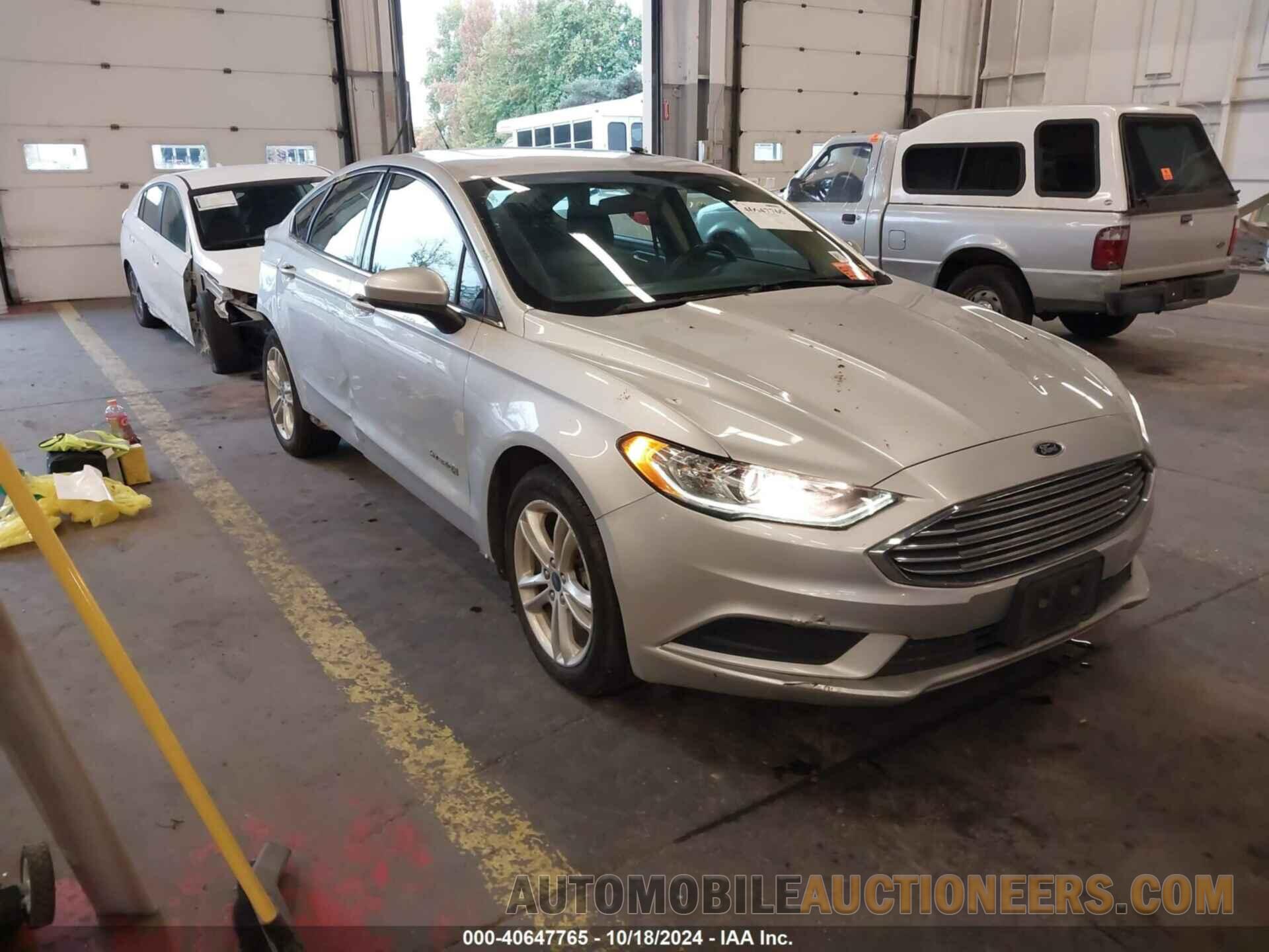 3FA6P0LU8JR132449 FORD FUSION HYBRID 2018