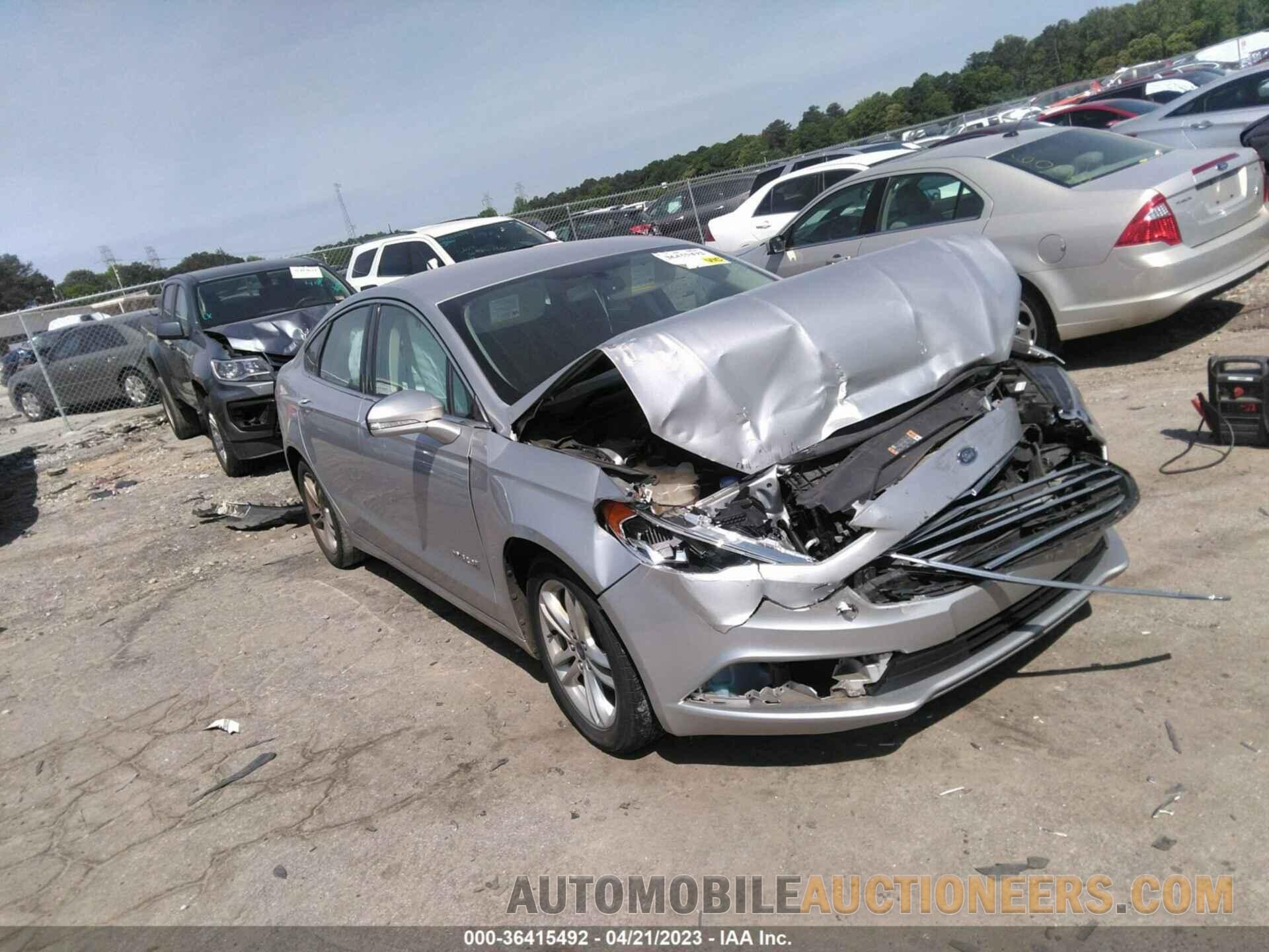 3FA6P0LU8JR160901 FORD FUSION HYBRID 2018