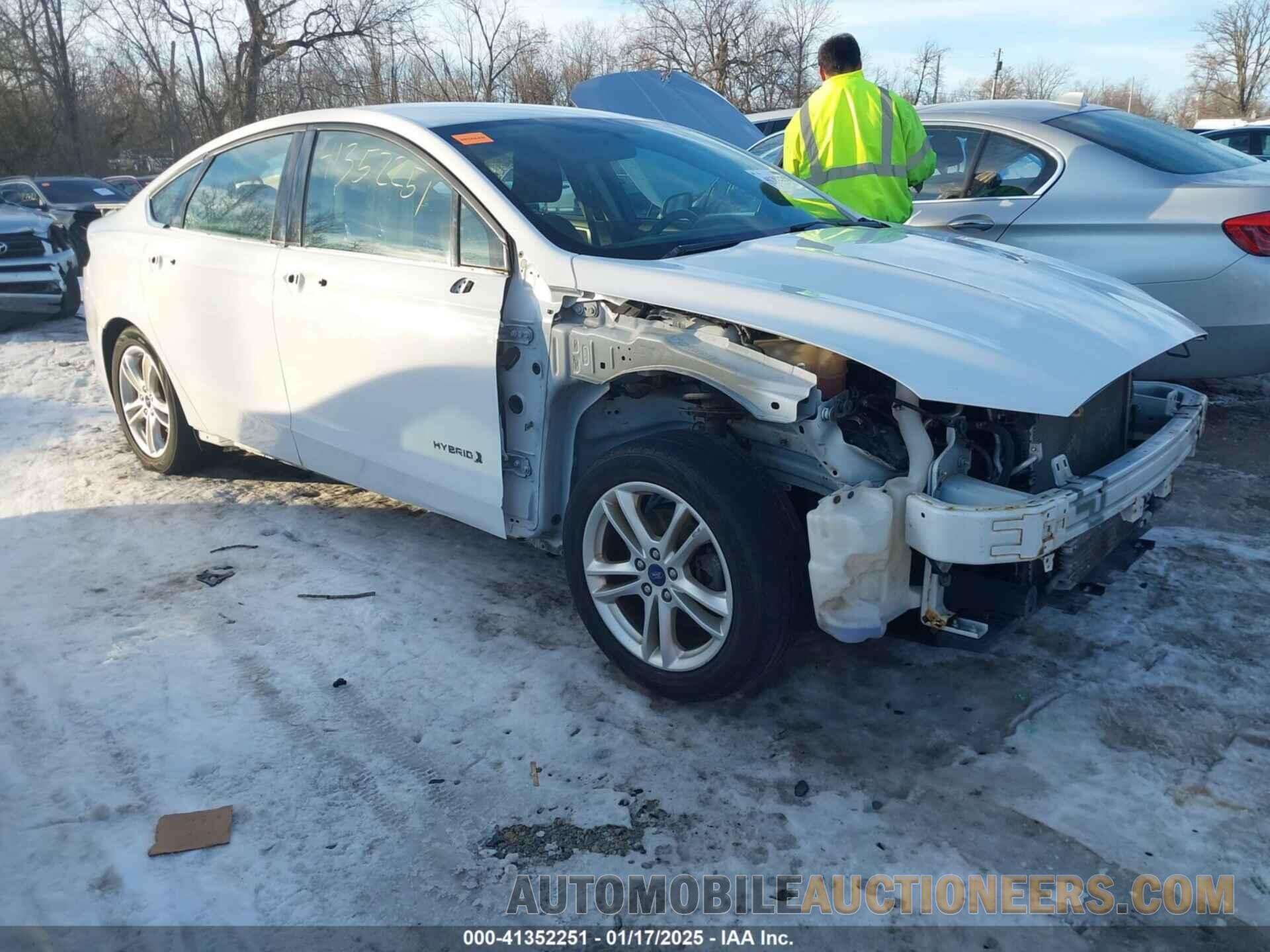 3FA6P0LU8JR173776 FORD FUSION HYBRID 2018