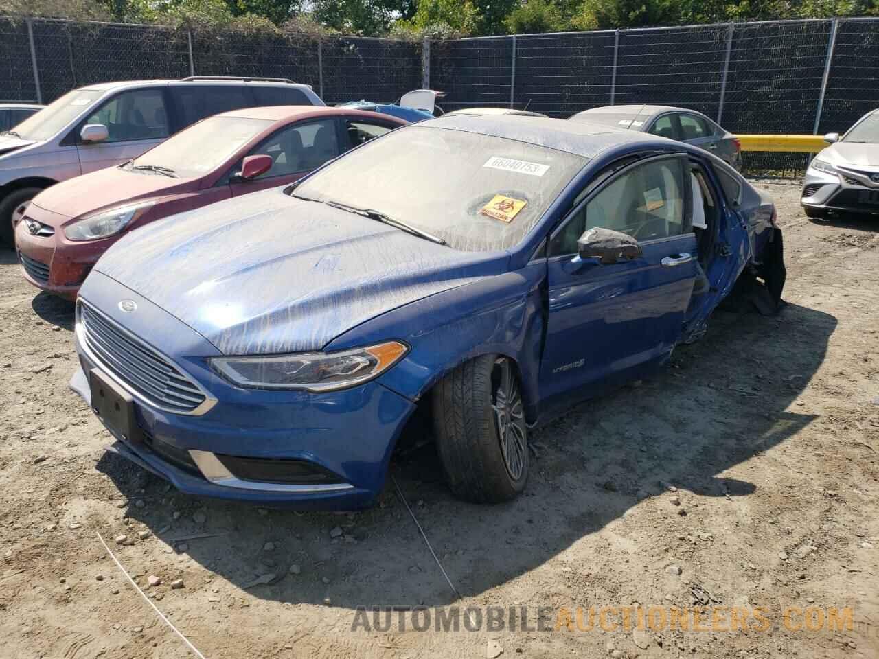 3FA6P0LU8JR184373 FORD FUSION 2018